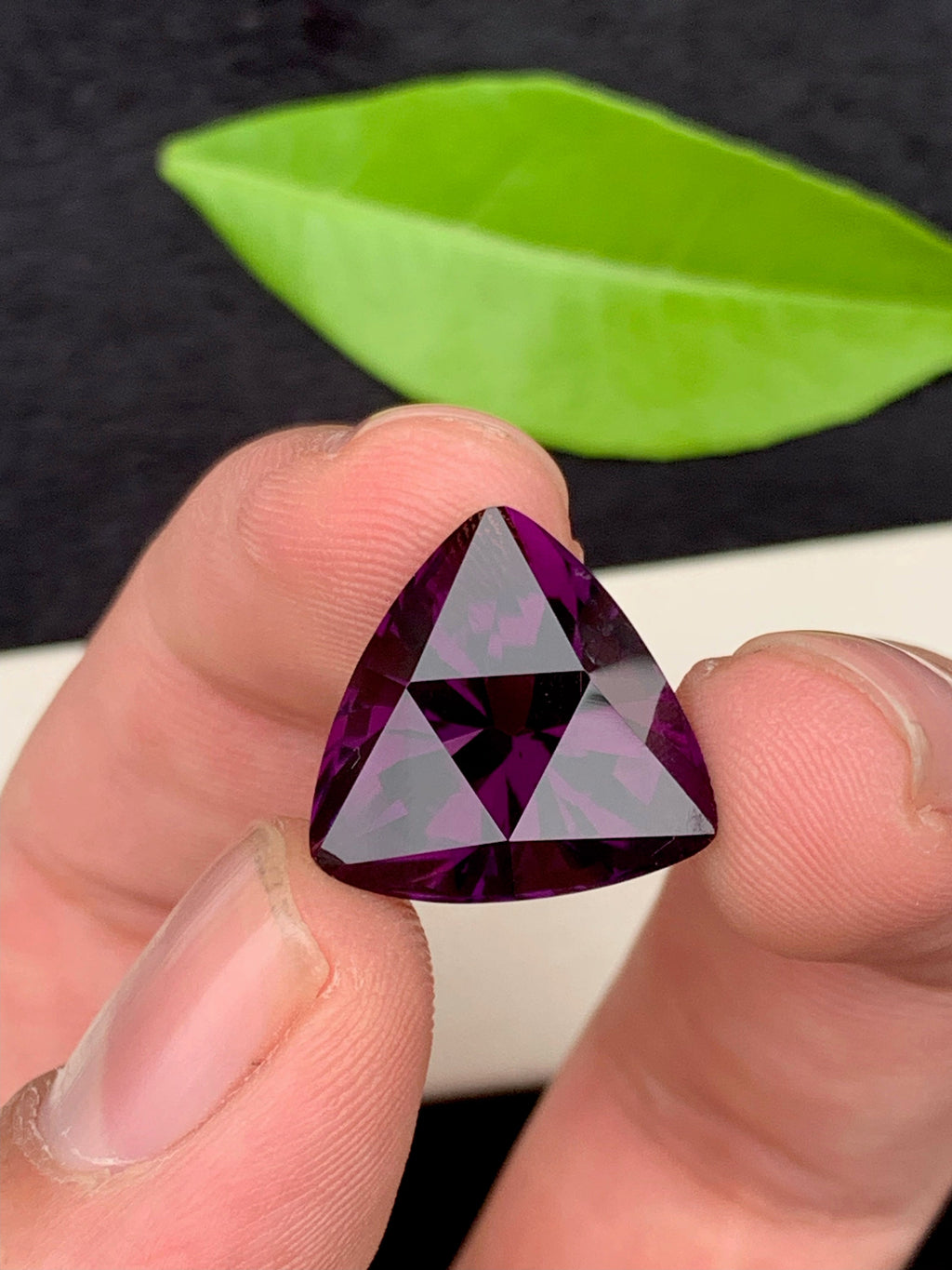 Fancy Cut Natural Amethyst Loose Gemstone -17 carats