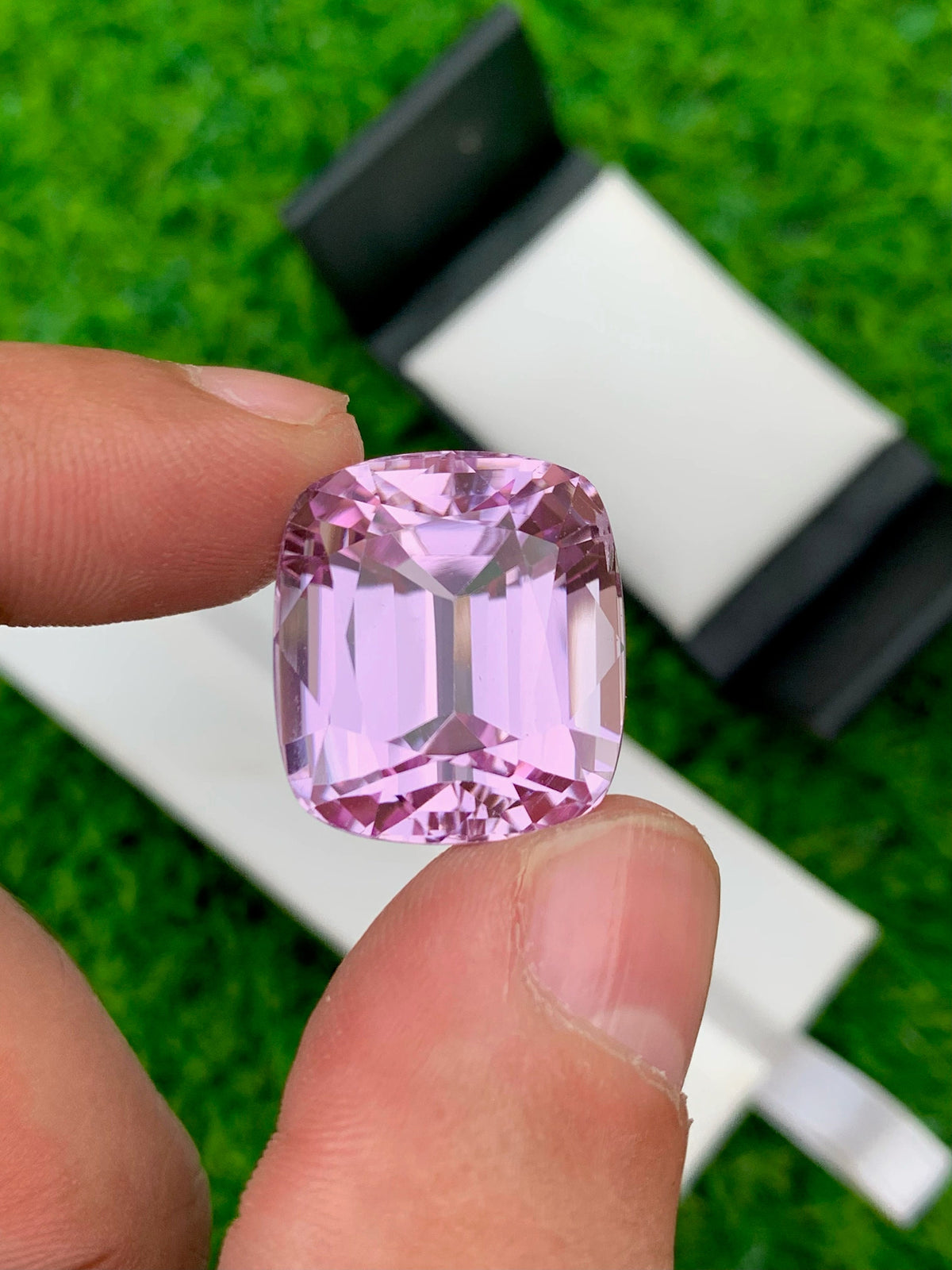 Pink Kunzite Stone For Jewelry Making, Faceted Kunzite Gemstone, 43.10 CT