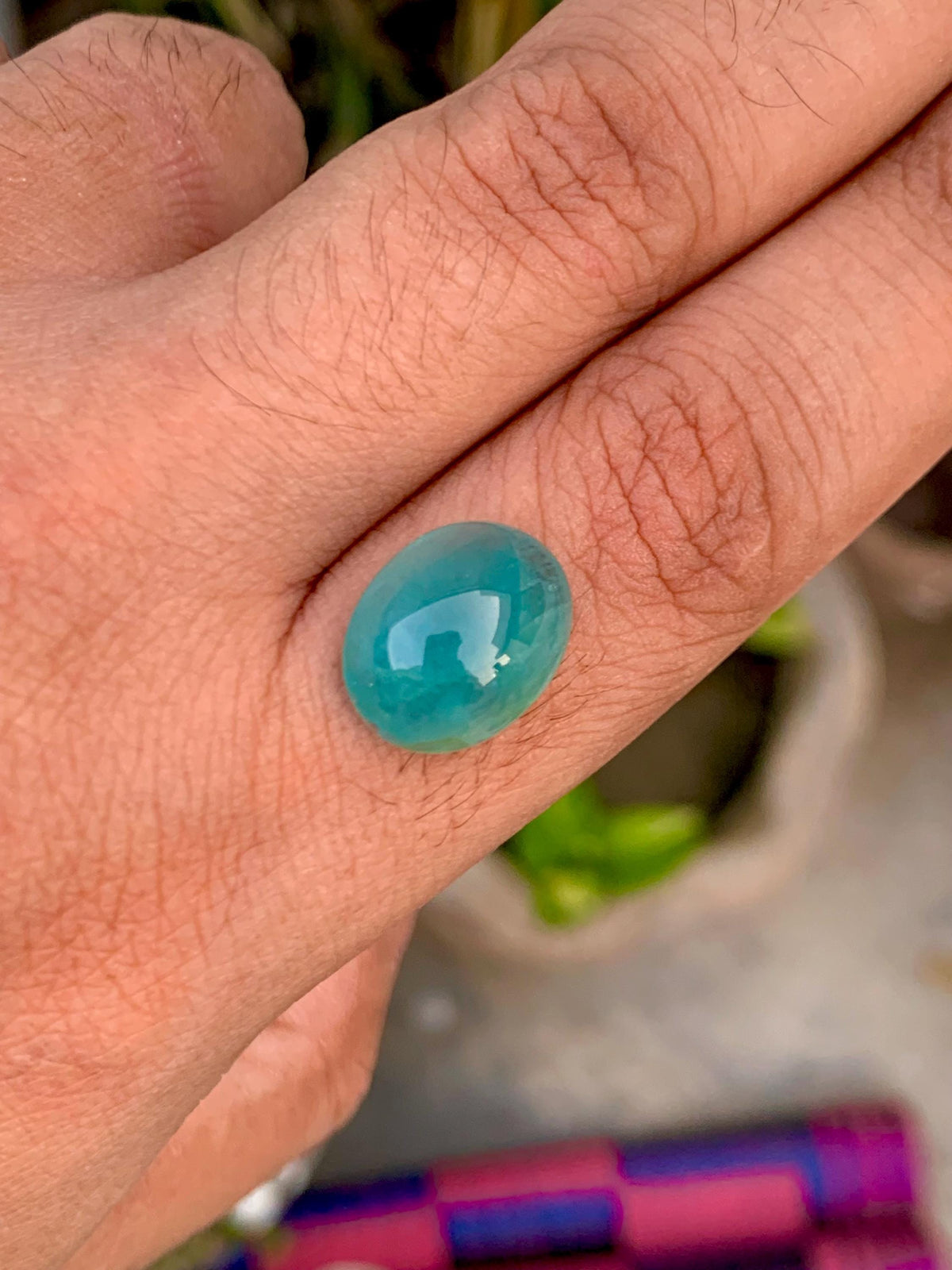 Grandidierite Cabochon 8.95 Carats – Rare Collector’s Gemstone