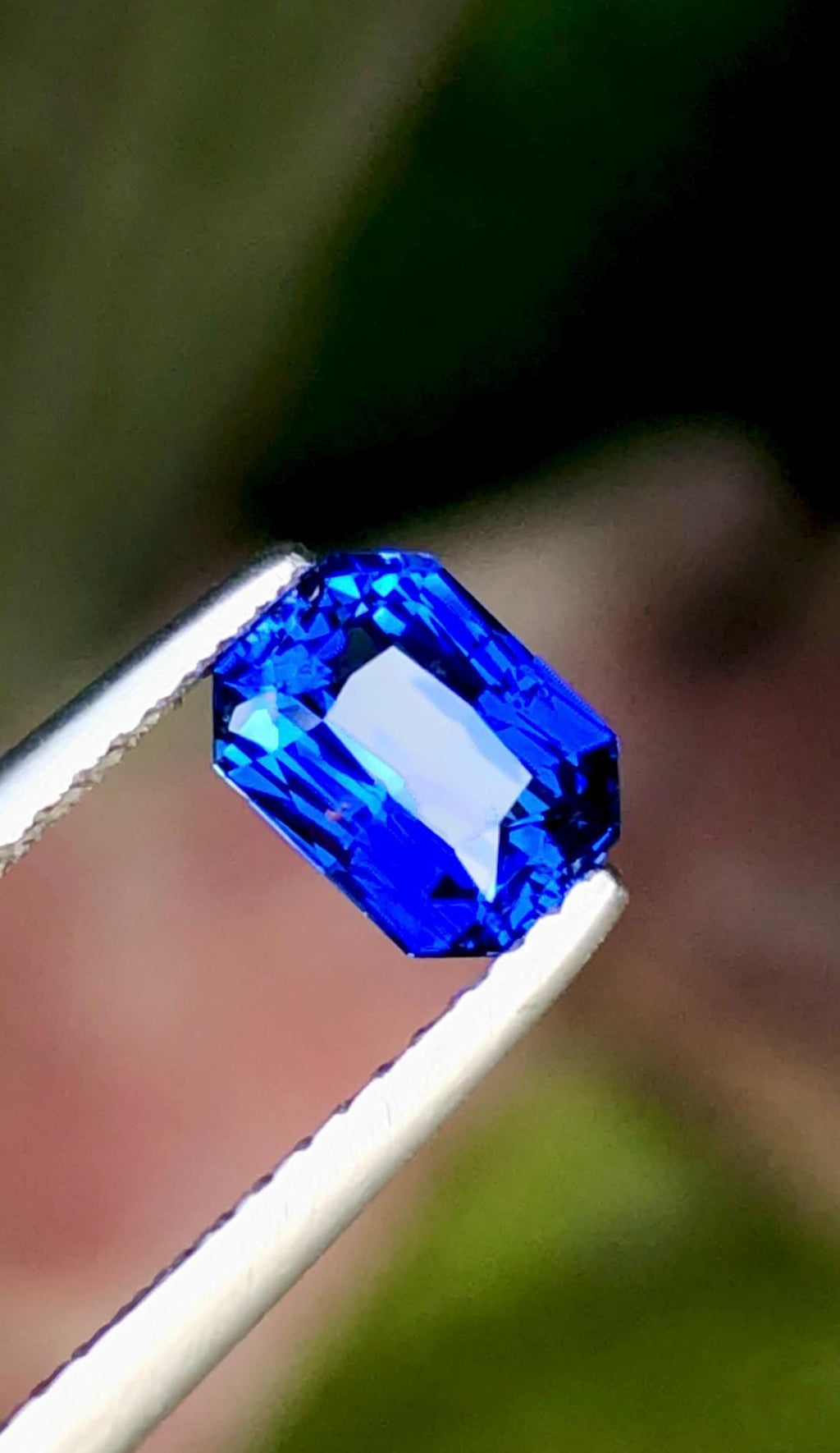 Royal Blue Sapphire 1.08 Ct Octagonal Radiant Cut – Certified Ceylon Sapphire from Sri Lanka