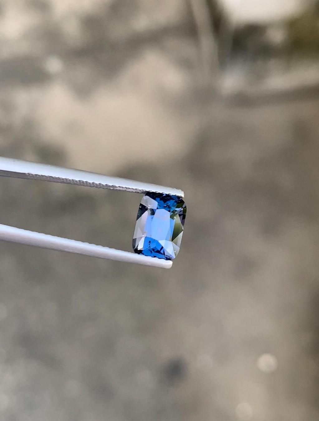 2.25ct Vivid Blue Cobalt Spinel Gem: Rare Untreated Faceted Stone