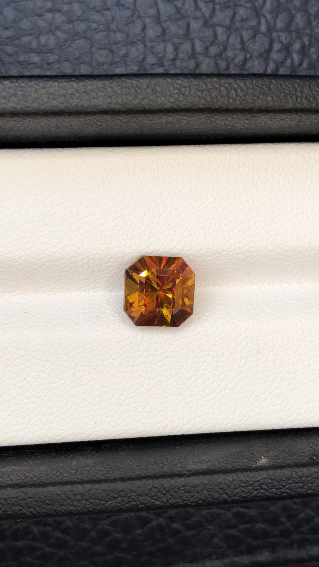 Full Fire Sphene Gemstone: 2.90 CT Natural Titanite Stone