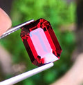 Certified Orangy Red 6.06 Cts Tanzanian ALMANDINE GARNET,Top Grade Gem