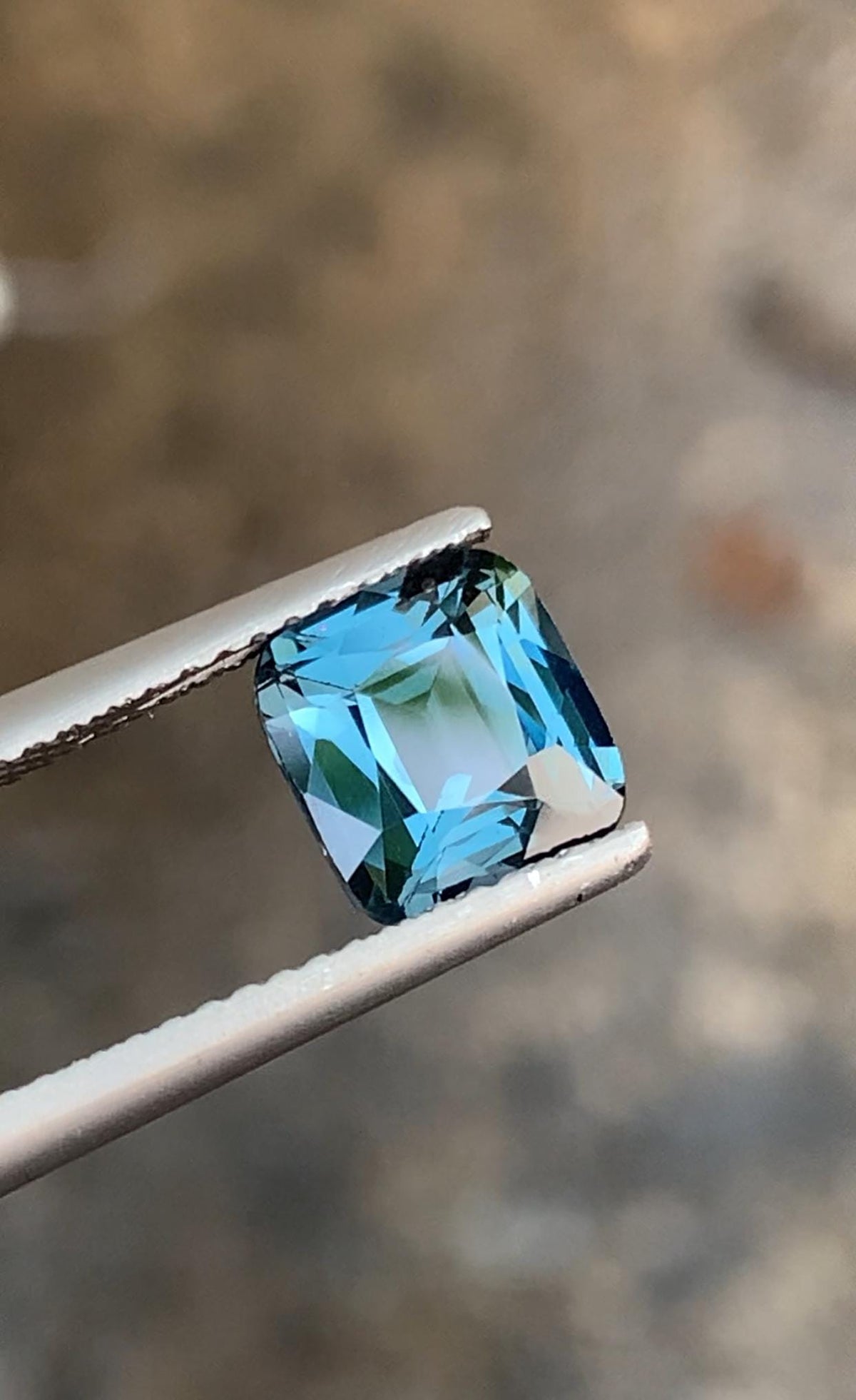 1.81 CT certified Faceted Cobalt Blue Spinel Gemstone: August Birthstone
