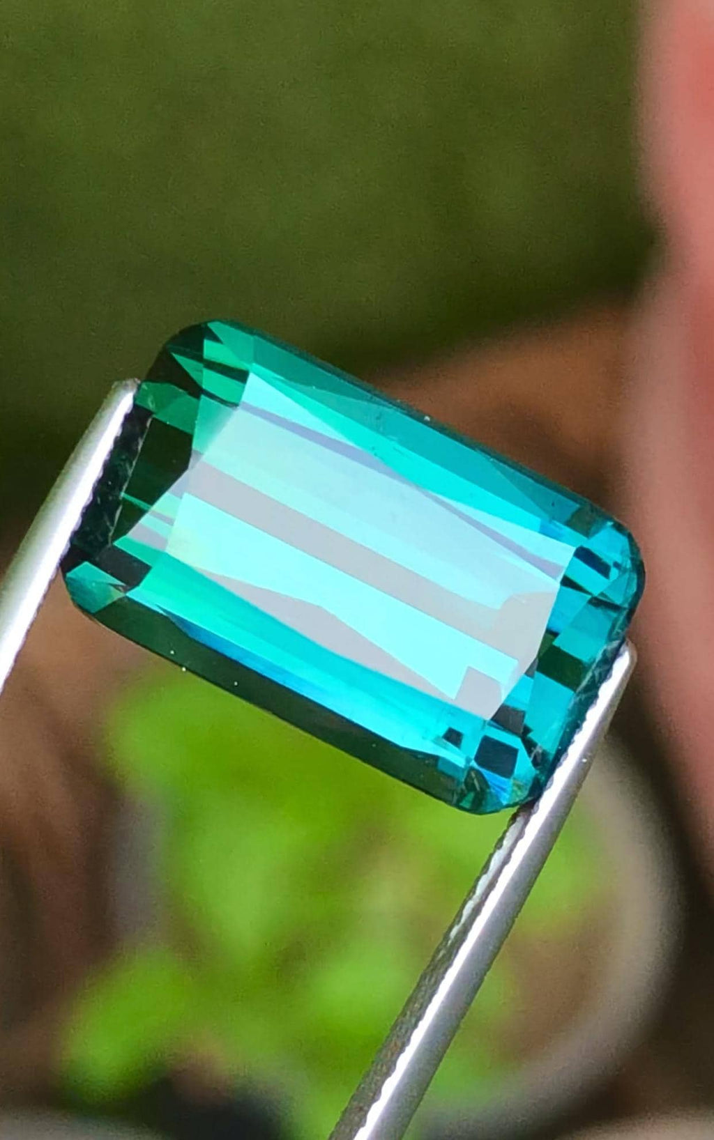 Blue Tourmaline 12.50 Carat Cushion Cut – Afghanistan Gemstone