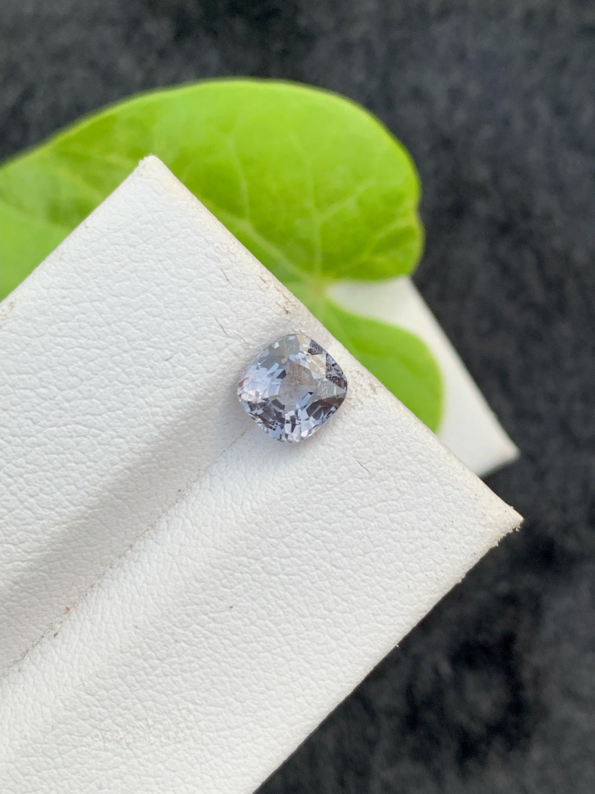 Grey Spinel Loose Gemstone: 1.25 CT Cushion Cut, Afghanistan Origin