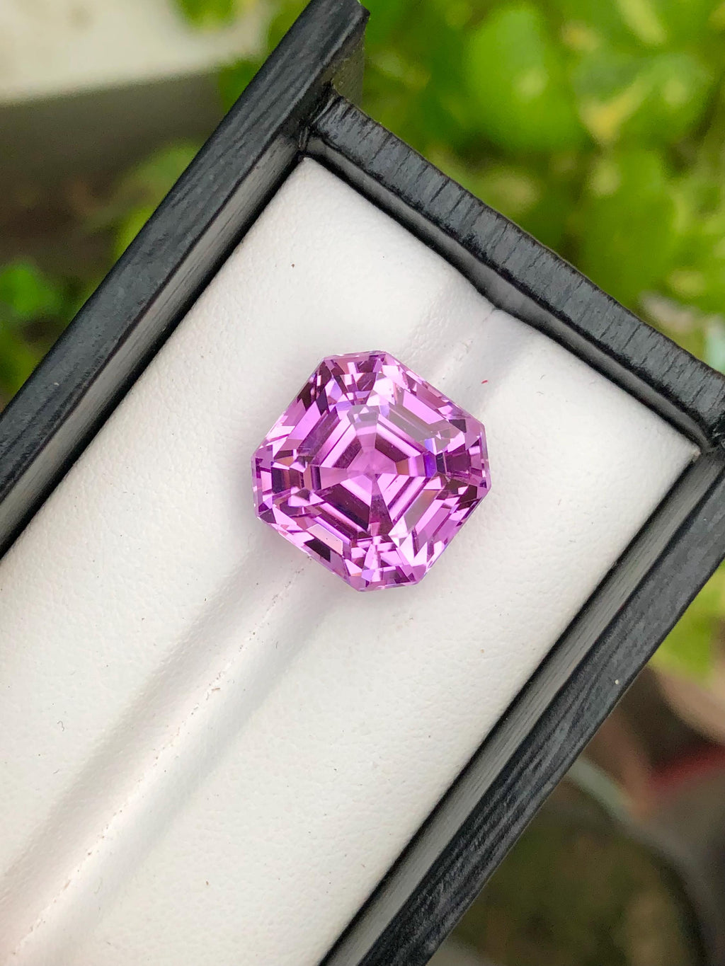 Pink Kunzite Gemstone: 20.25 CT Asscher Cut, Afghanistan