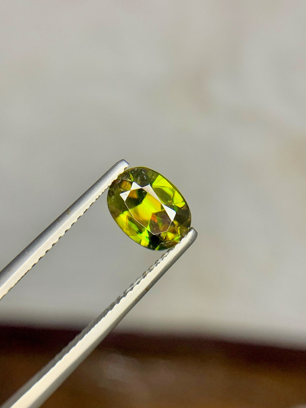Ultra Fire Chrome Sphene Loose Gemstone - 1.70 Carat