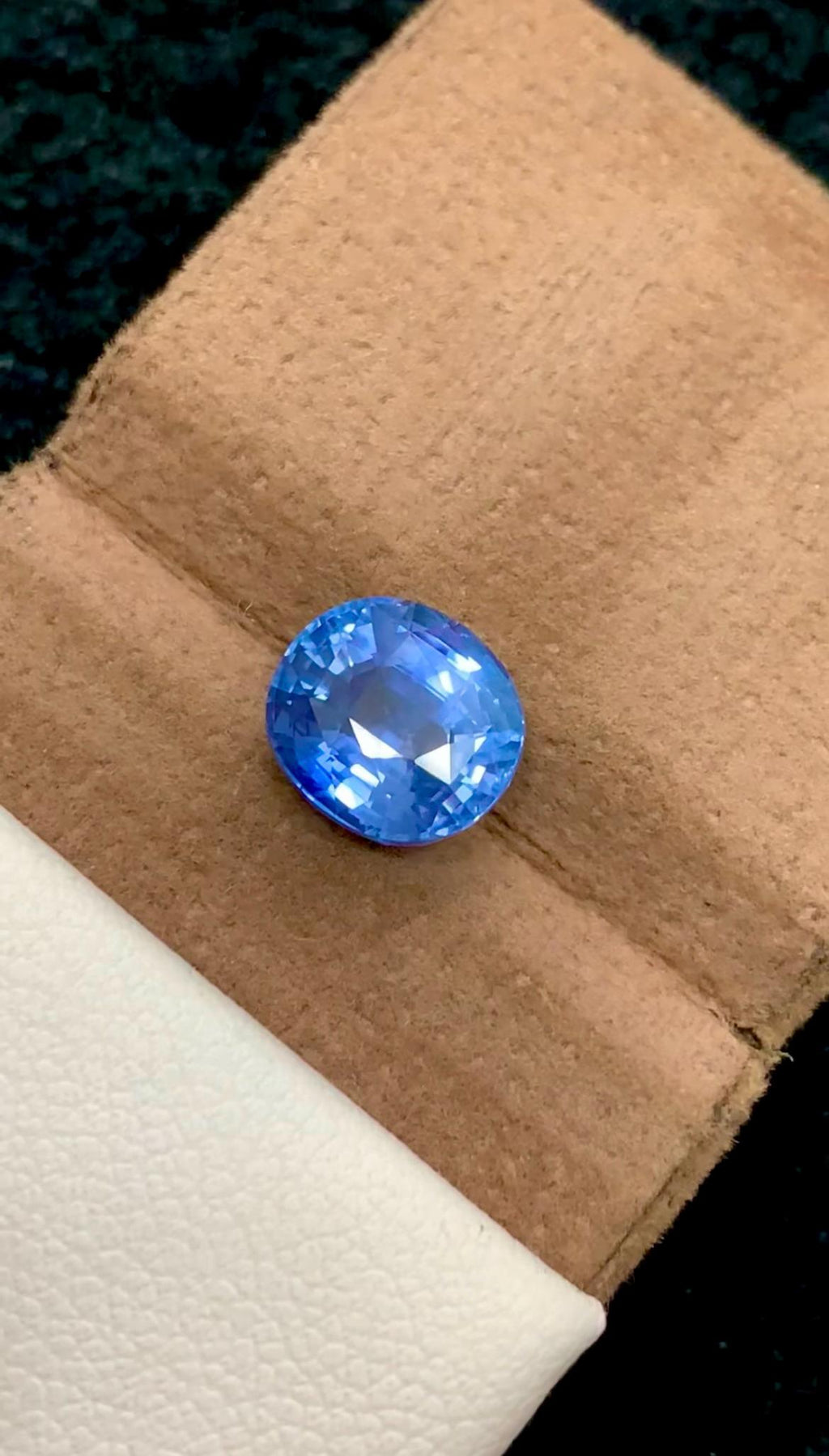 Blue Sapphire 3.00ct Oval Cut – Electric Blue Sri Lanka Gemstone