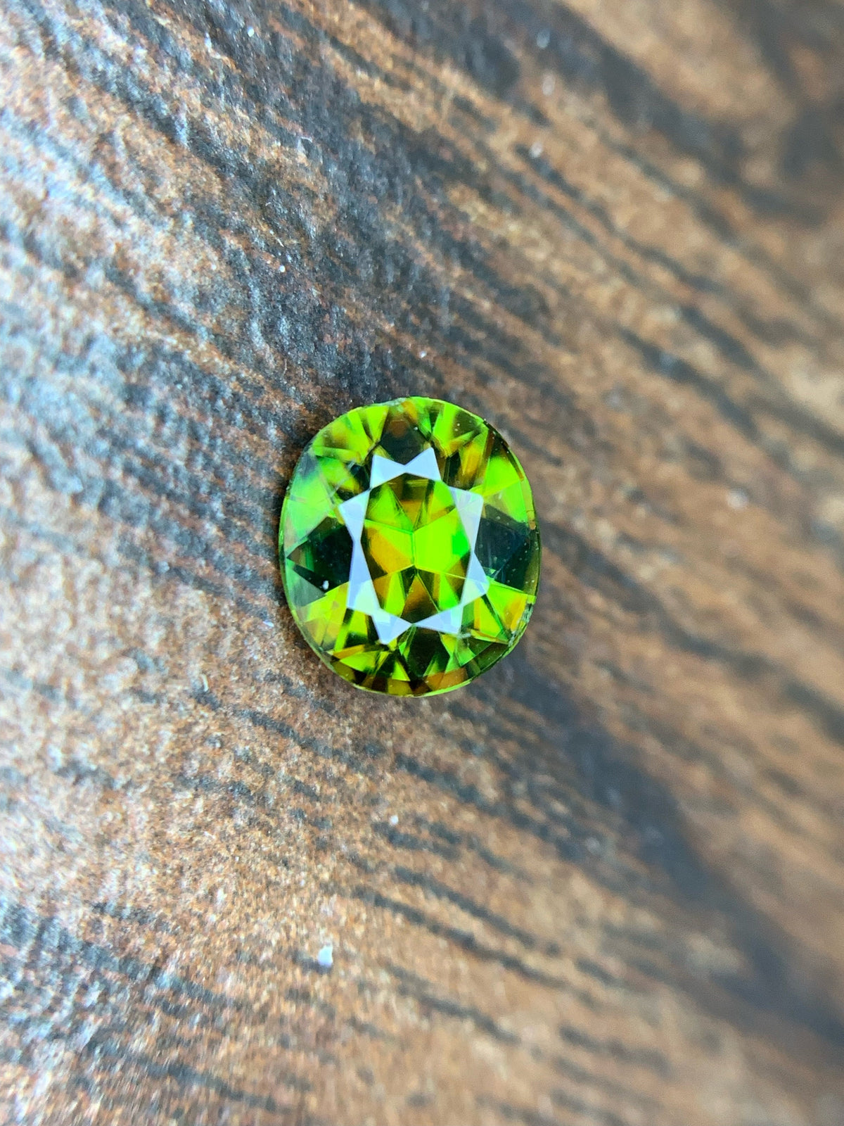 1.15 CT Natural Sphene Gemstone: Oval Cut, Himalayan Origin