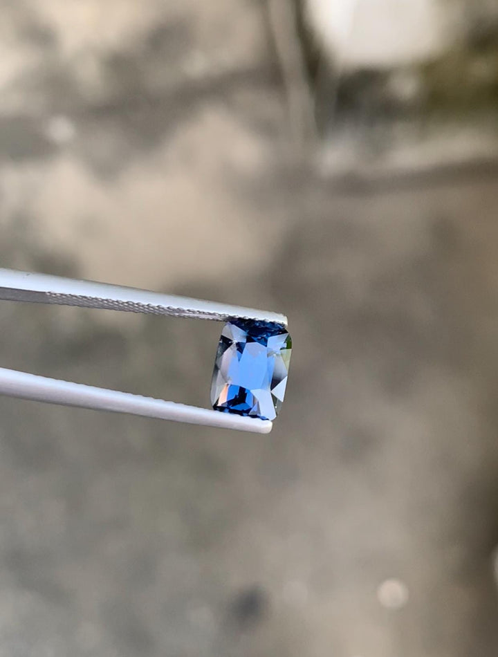 2.25ct Vivid Blue Cobalt Spinel Gem: Rare Untreated Faceted Stone