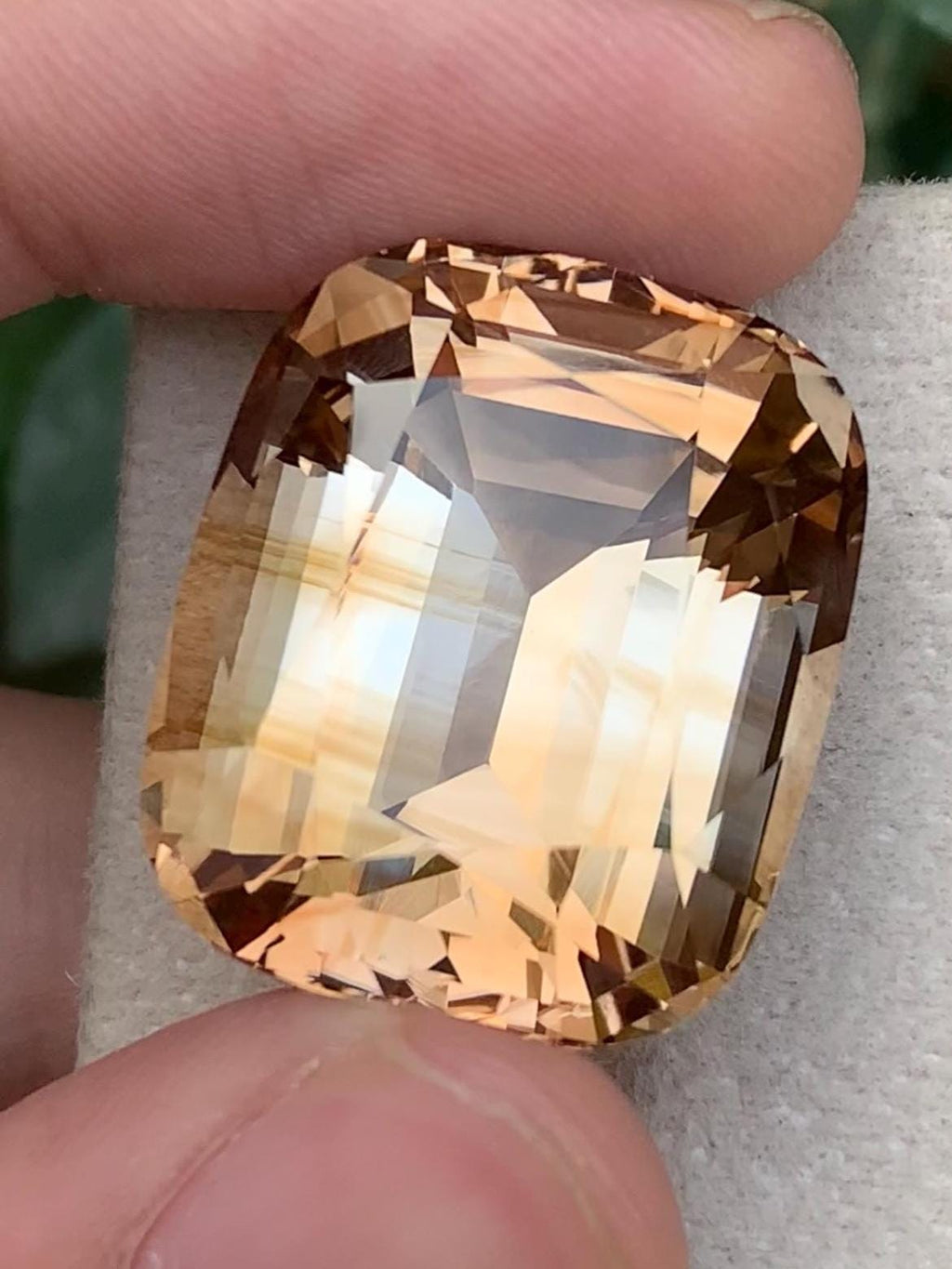 Golden Bronze Topaz 58.60ct Fancy Cut – Skardu Pakistan