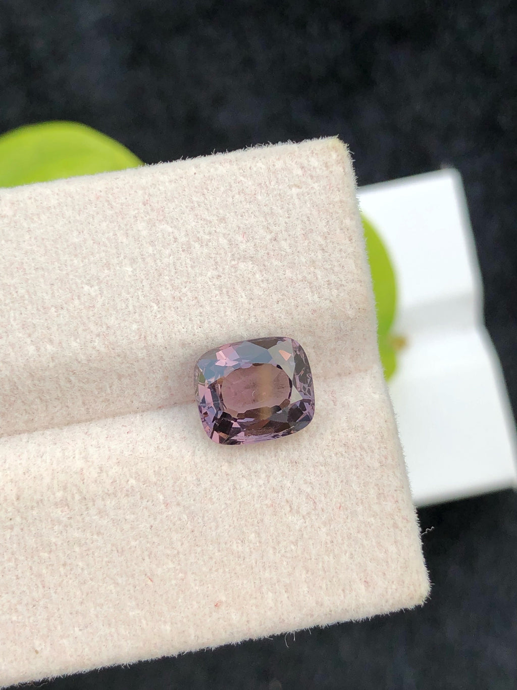 Grayish Pink Spinel Loose Gemstone: 2.25 CT Cushion Cut