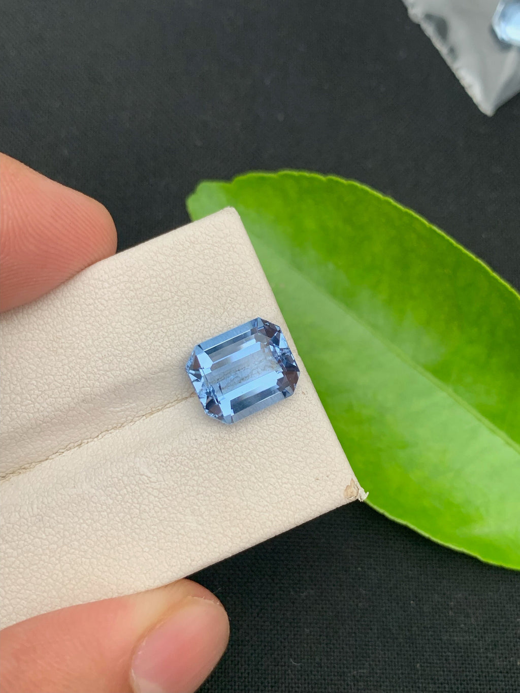 Santa Maria Aquamarine Gemstone: 3.30 CT Emerald Cut Loose Gem