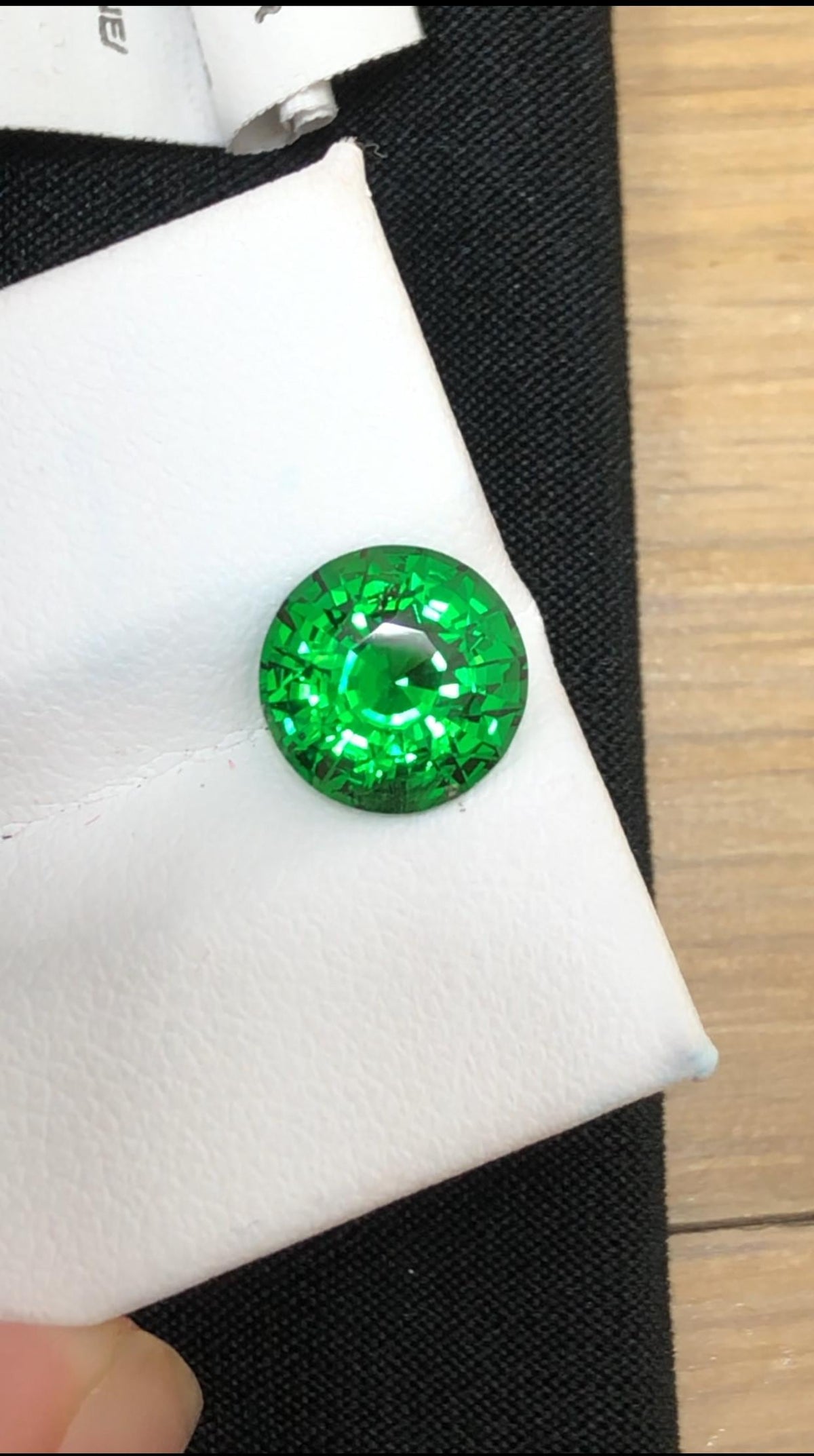 Natural Tsavorite Garnet:  Vivid Green Gemstone