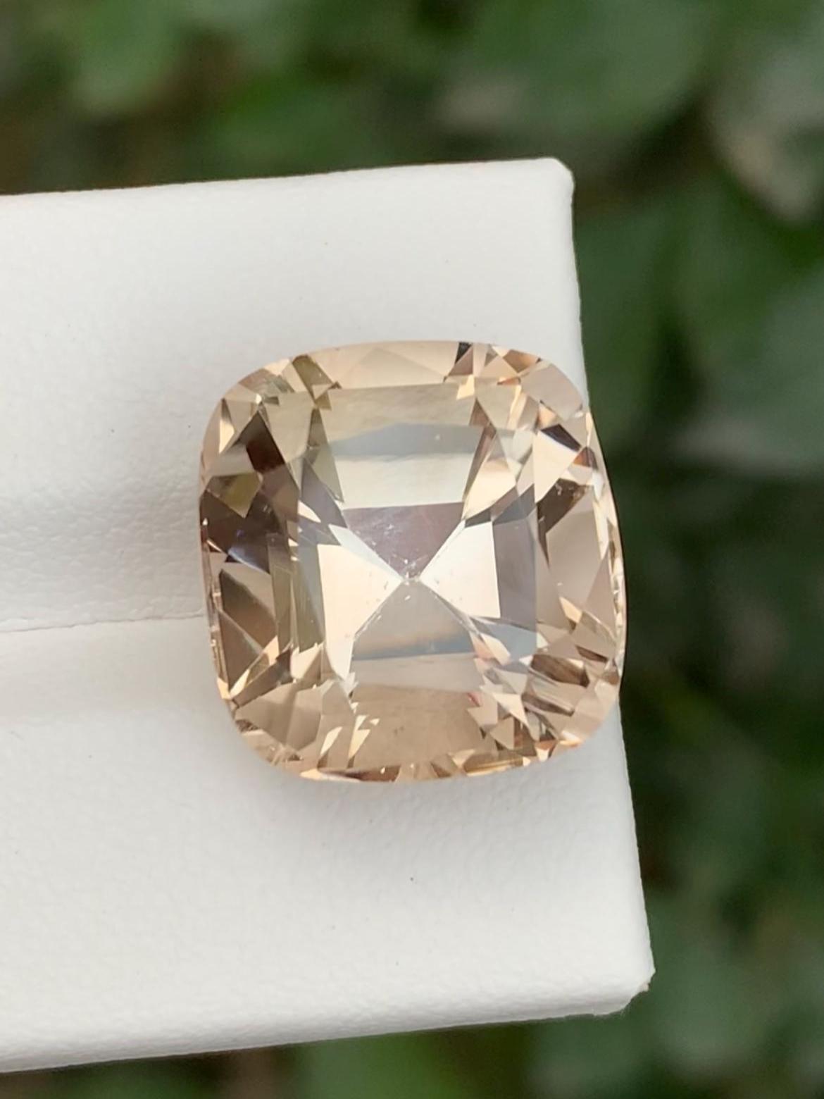 Imperial Golden Topaz 21.40ct Cushion Cut – Skardu Pakistan