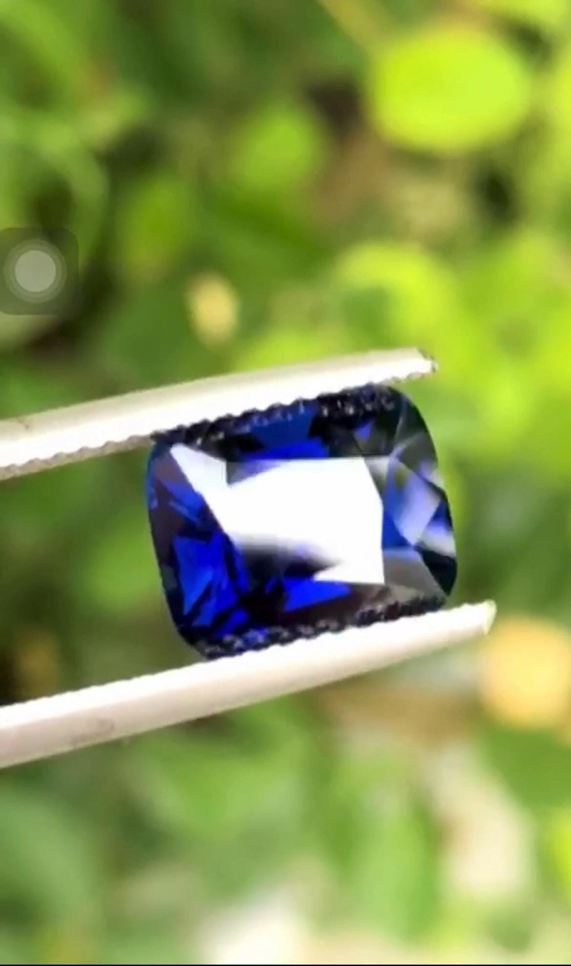 Royal Blue Sapphire 5.00 Carat Rectangular Cushion Fancy Cut- No Heat Loose Gemstone