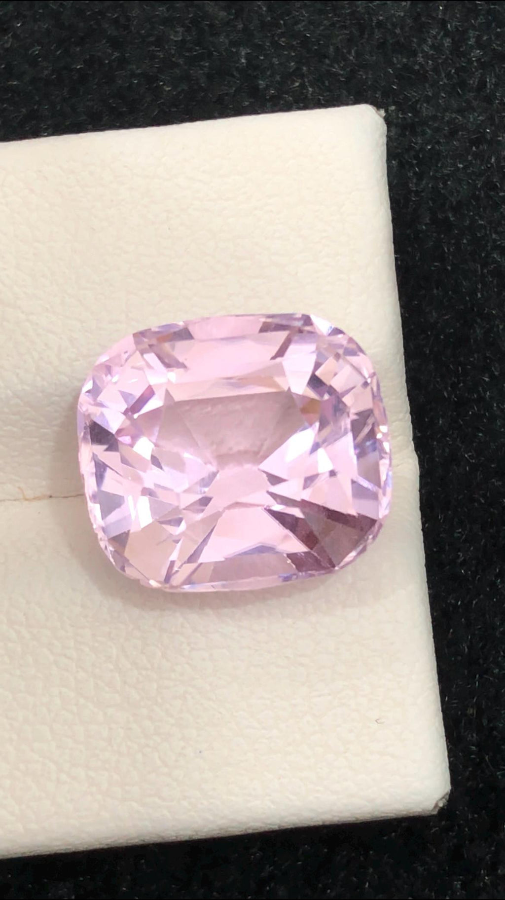 Natural Pink Kunzite Cushion Cut Gemstone – 10.45 Carats from Afghanistan