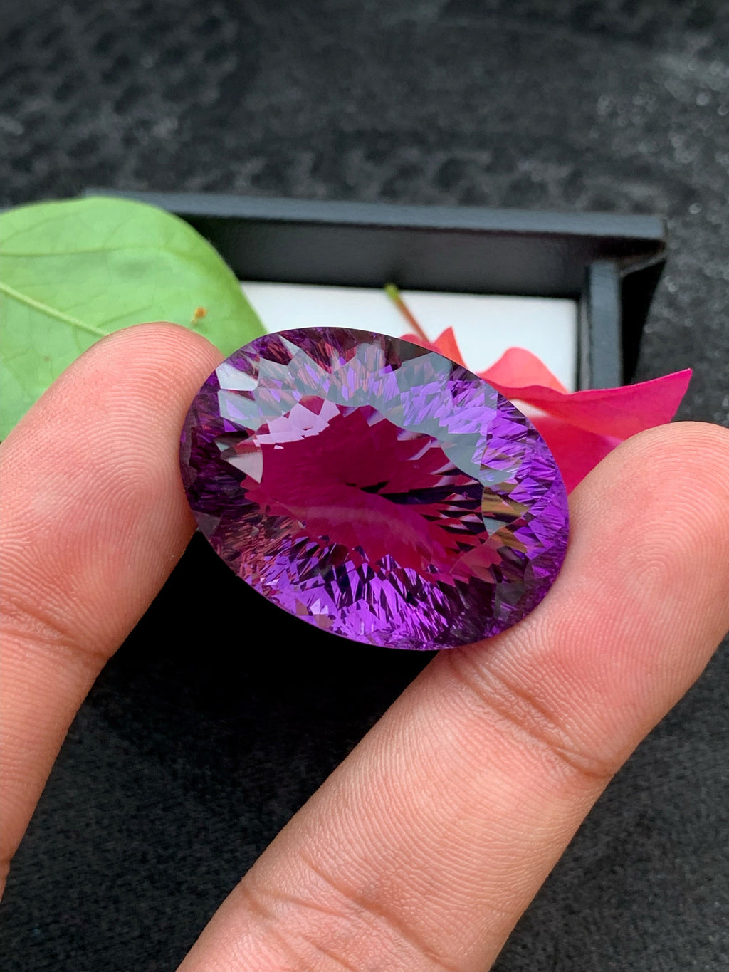 Amethyst - 62.90 Cts | Purple | Oval Quantum cut  | Rare Collection!!! |  For Jewelry Making
