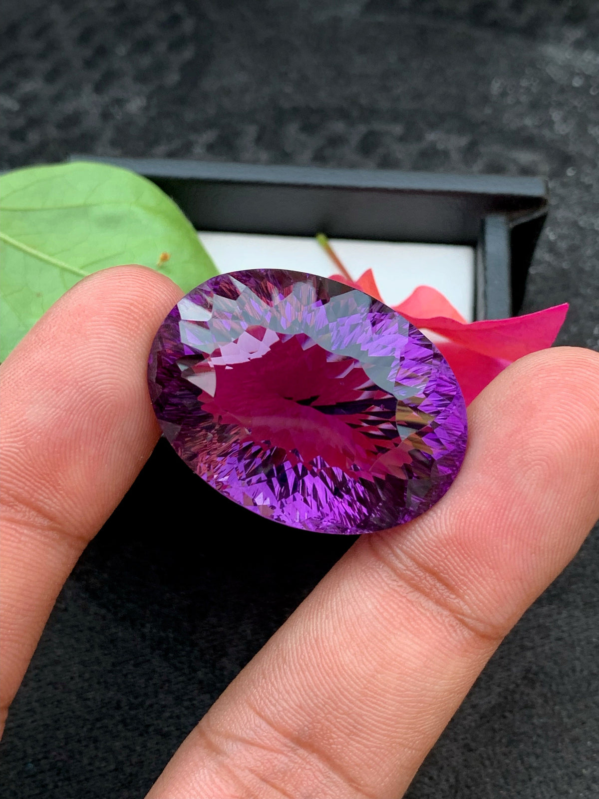 Amethyst - 62.90 Cts | Purple | Oval Quantum cut  | Rare Collection!!! |  For Jewelry Making