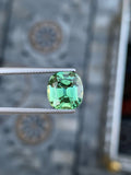 Sea Foam Green Tourmaline Gemstone: 4.80 CT Afghan Ring Stone