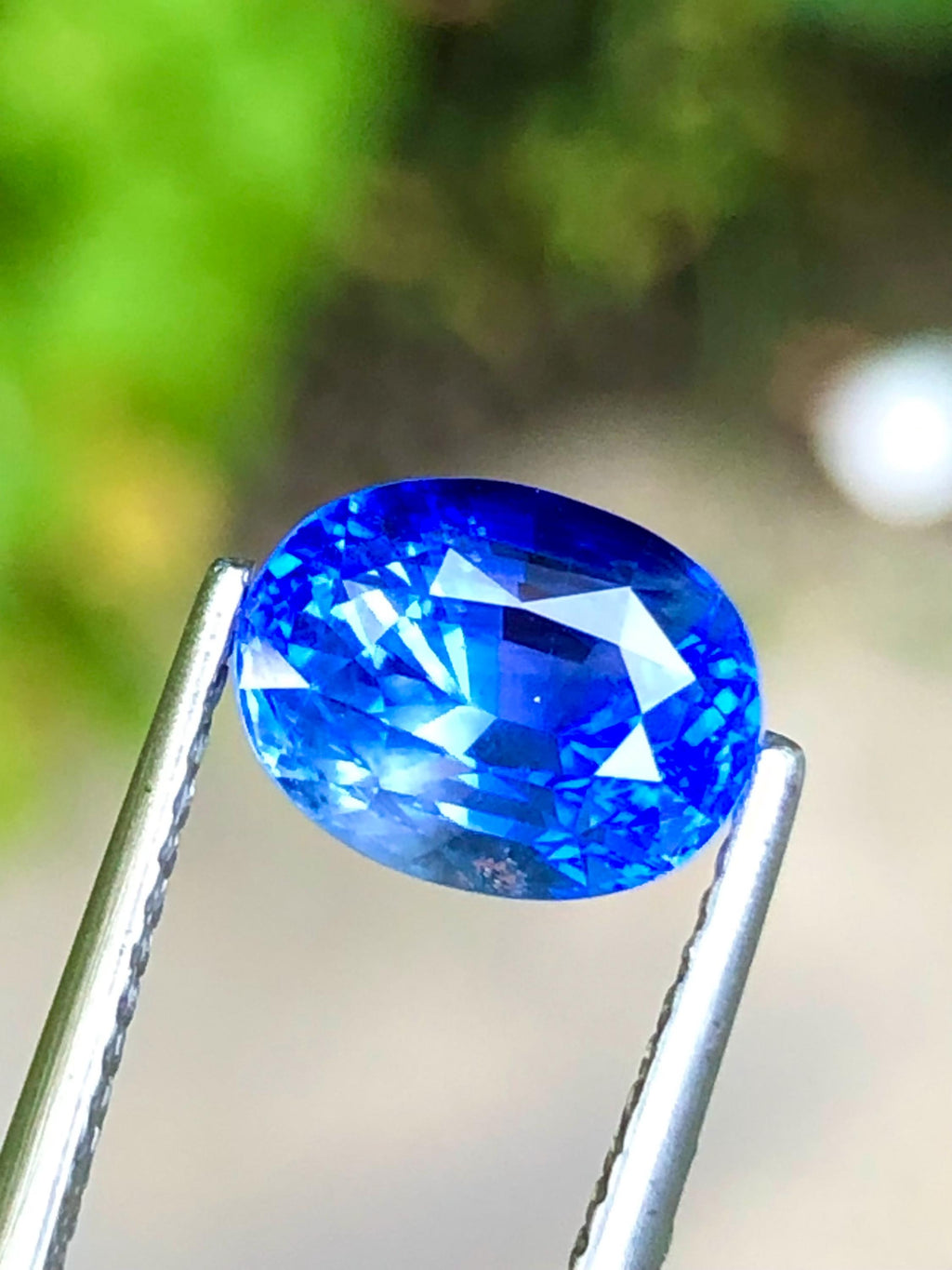 3.7 Carat Blue Sapphire – Fancy Cut Loose Gemstone from Sri Lanka