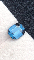 Cobalt Spinel 1.55 ct Cushion Cut Blue Gemstone From  Tanzanian With Certificate