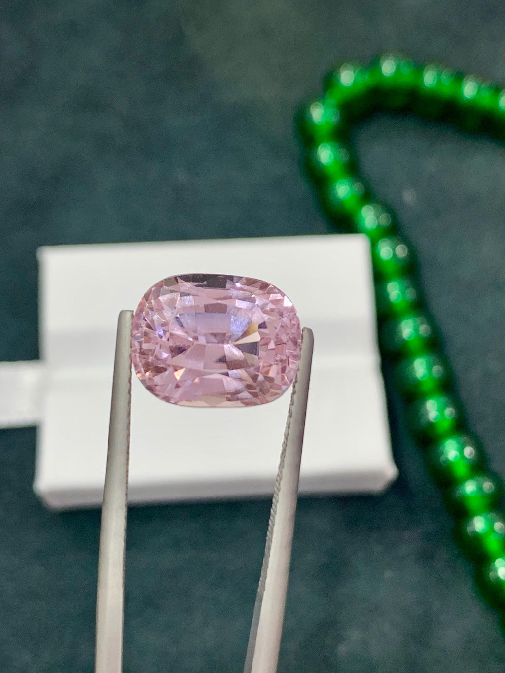 Pink Kunzite 9.30ct Oval Cut Gemstone from Afghanistan