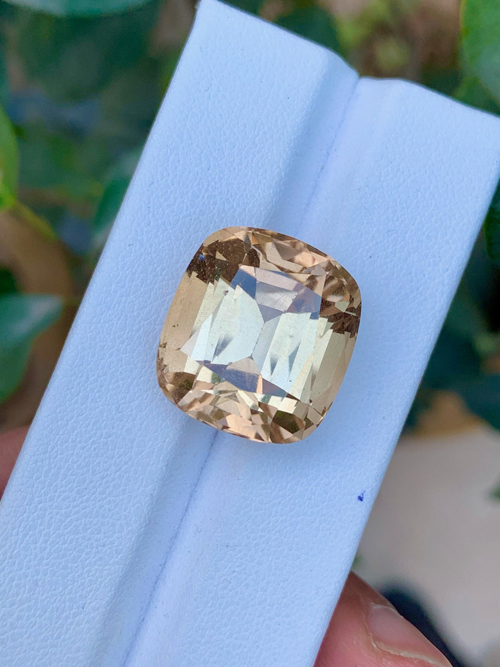 Golden Yellow Topaz: 34.45 CT Cushion Cut Loose Gemstone