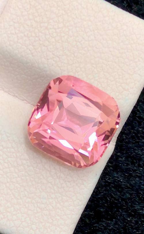 Baby Pink Tourmaline Stone For Ring, Loose Tourmaline Gemstone, 7.06 CT
