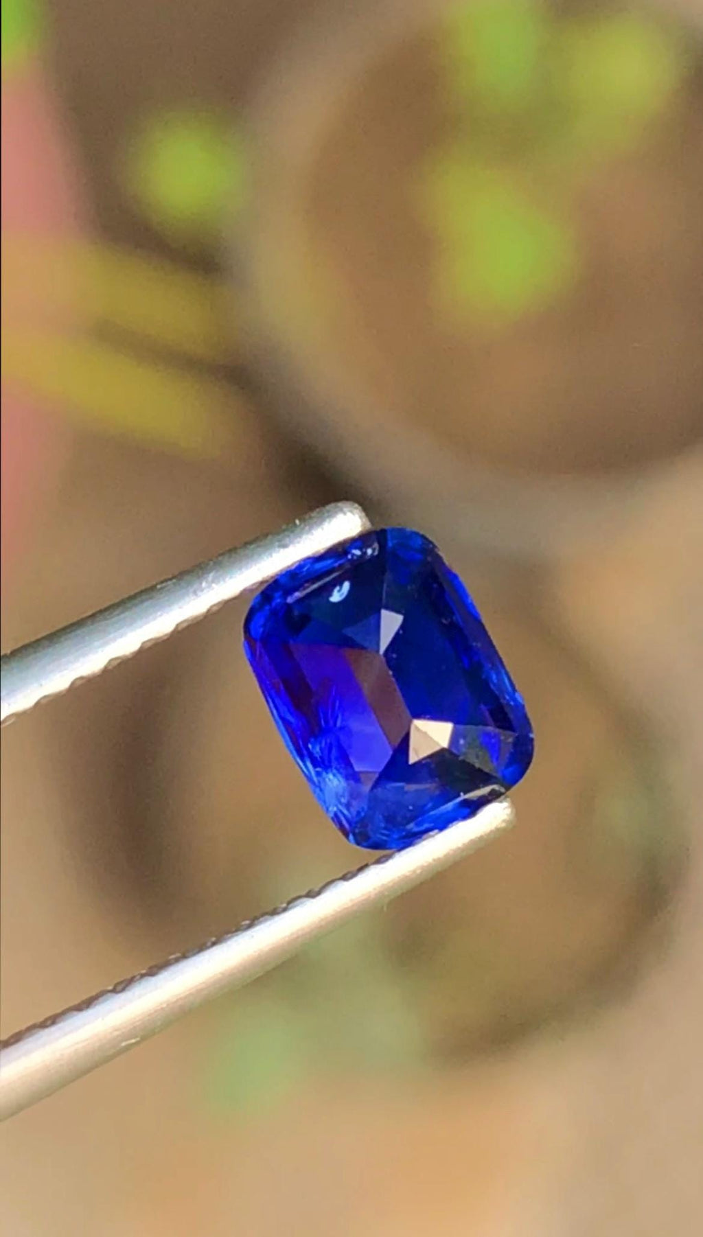 Royal Blue Sapphire 1.19ct Cushion Cut with Certificate – Madagascar Origin