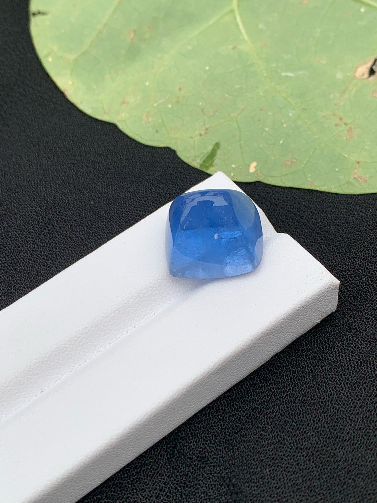 Deep Blue Aquamarine Sugar Loaf Cabochon: March Birthstone, 25.95 Carat