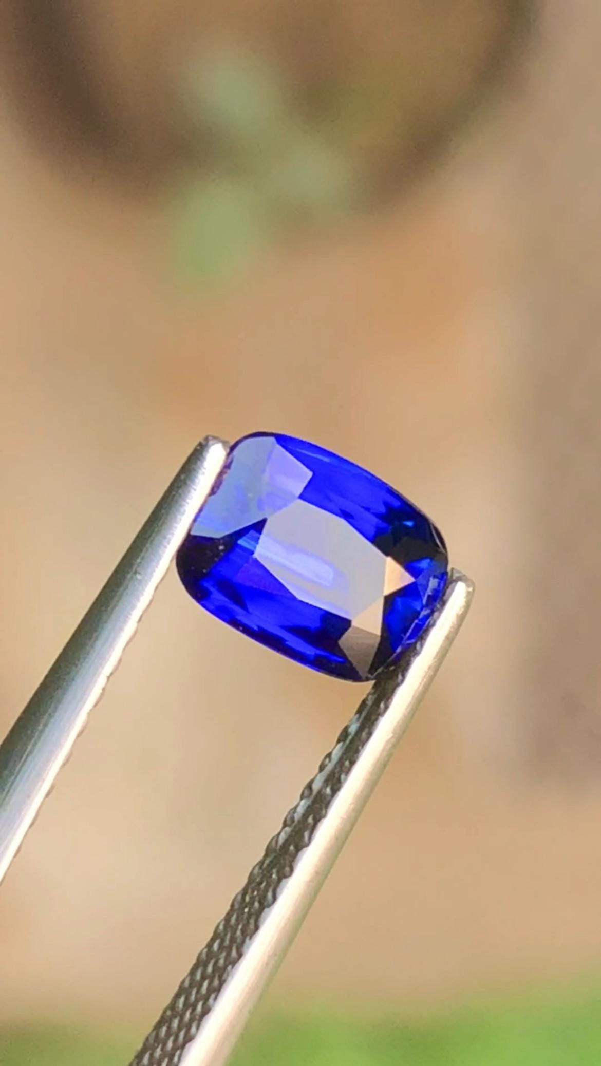 Royal Blue Sapphire 1.03ct Cushion Cut with Certificate – Madagascar Origin