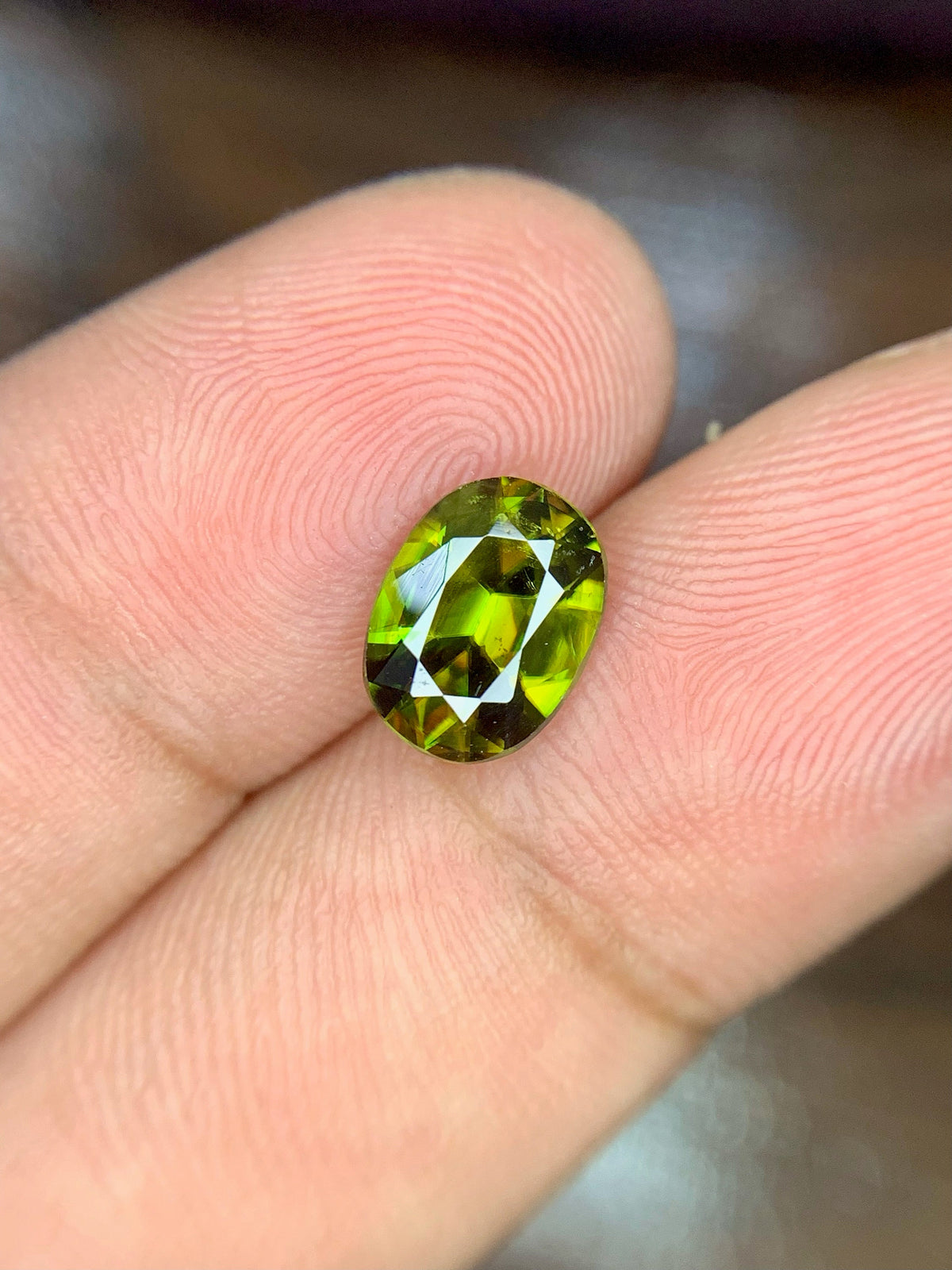 Ultra Fire Chrome Sphene Loose Gemstone - 1.70 Carat