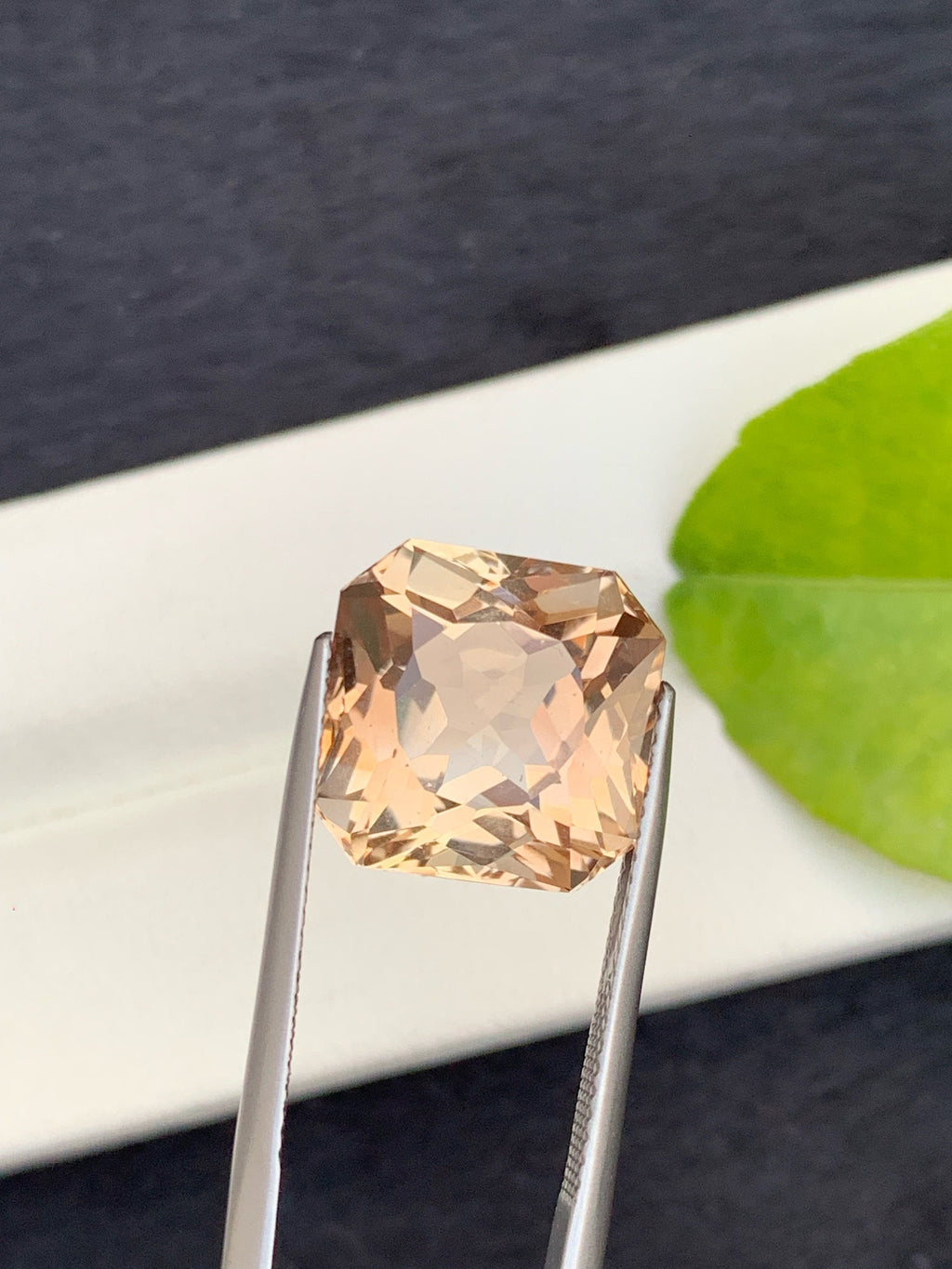 Sherry Topaz Gemstone: 13.50 CT Faceted Imperial Cut, November Birthstone