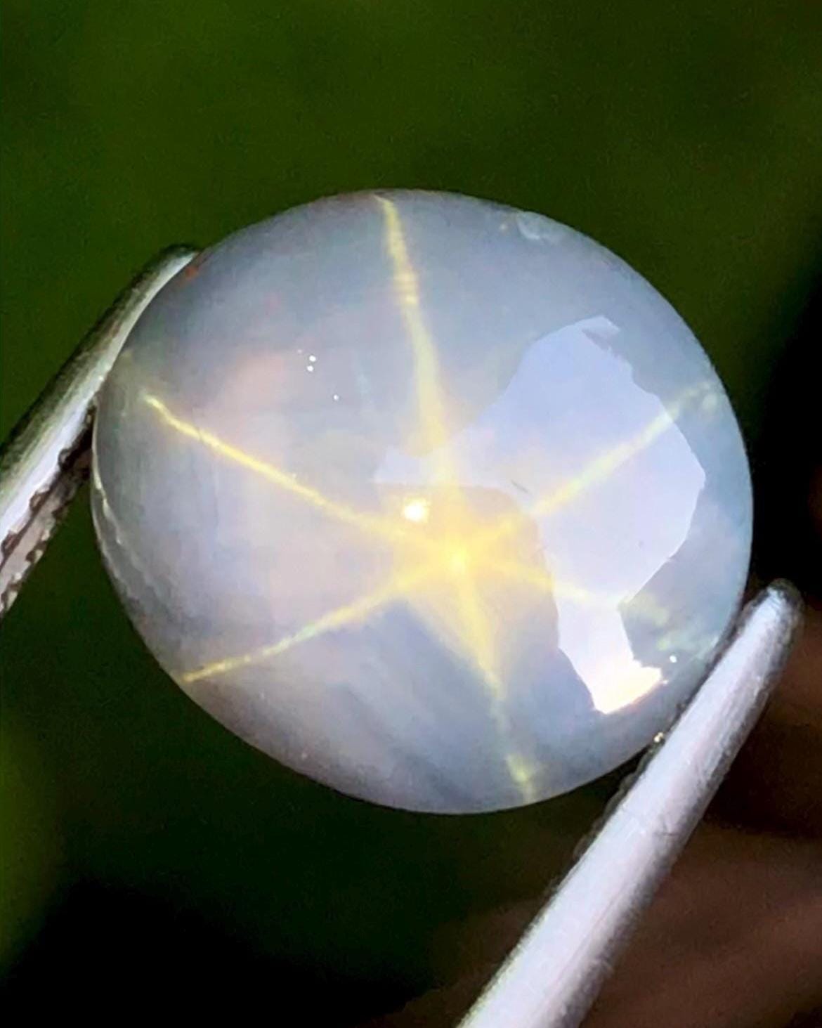 Blue Star Sapphire 6.53 Ct Cabochon – from Sri Lanka Certified