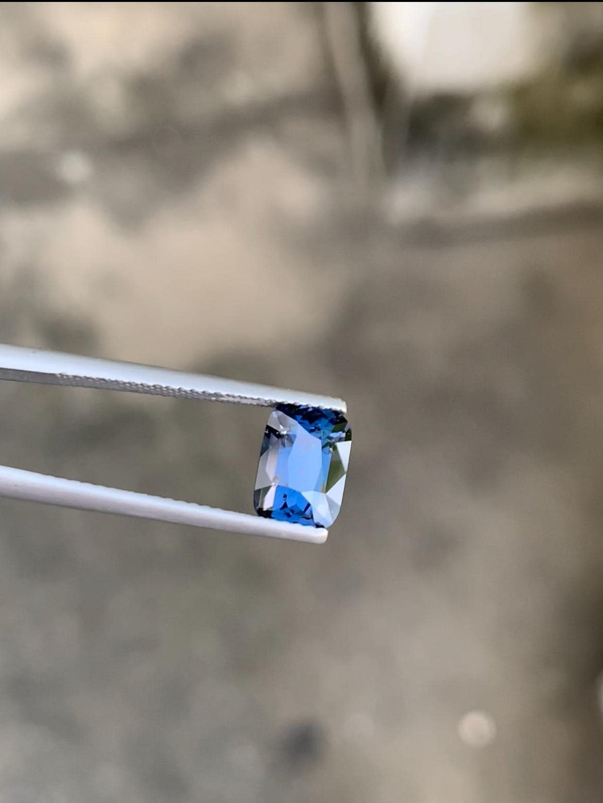 2.25ct Vivid Blue Cobalt Spinel Gem: Rare Untreated Faceted Stone