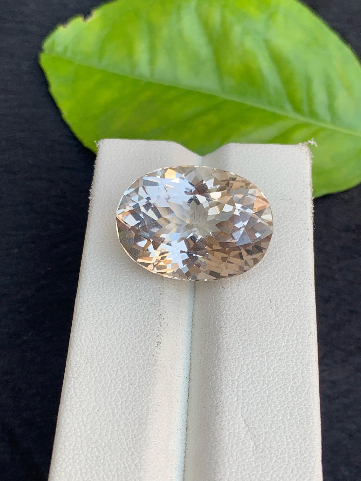 Imperial Yellow Topaz: 29.30 CT Faceted Gemstone, Unheated, Flawless