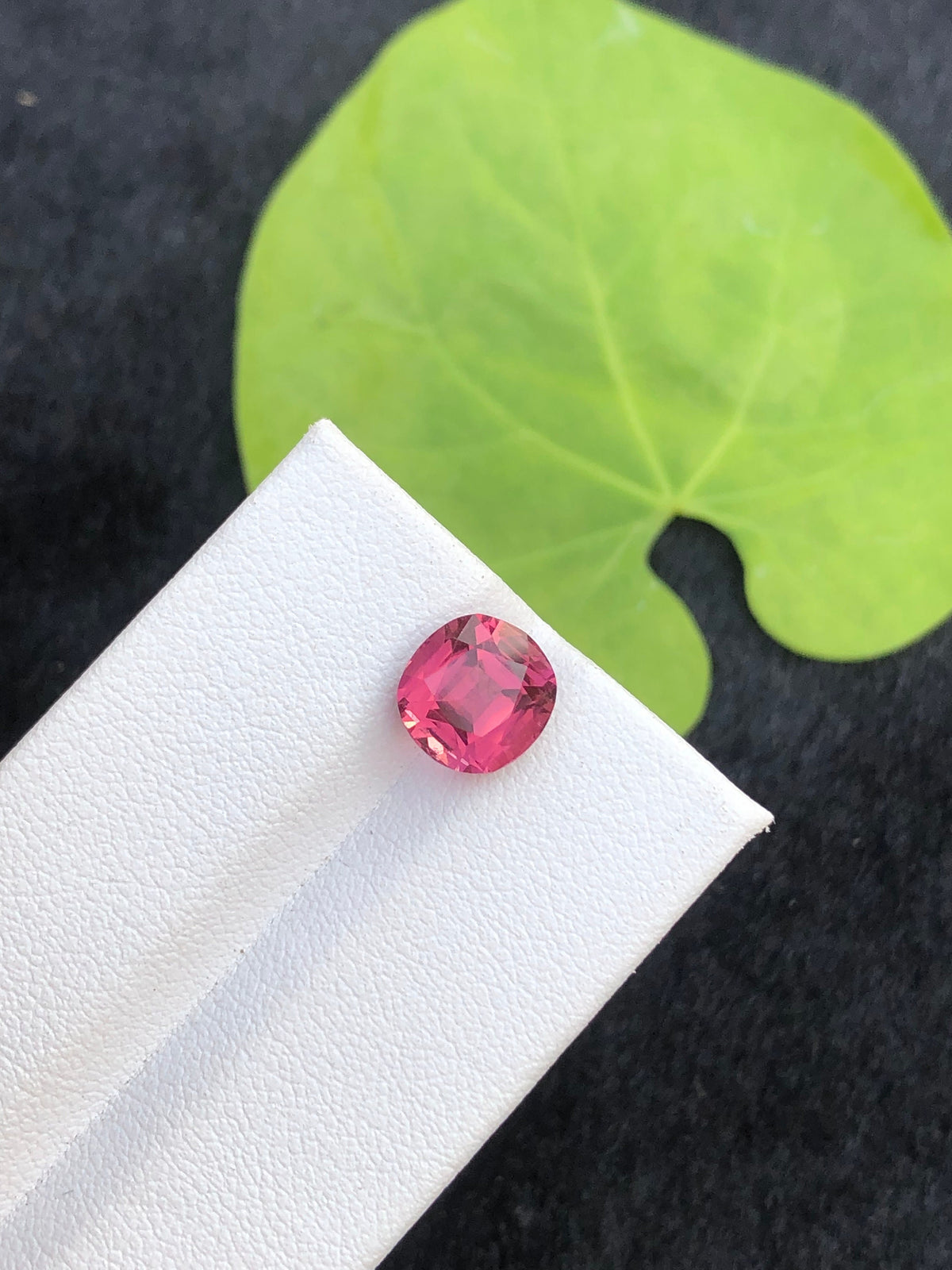 Natural Pink Tourmaline Gemstone: 2.90 CT Cushion Cut Stone