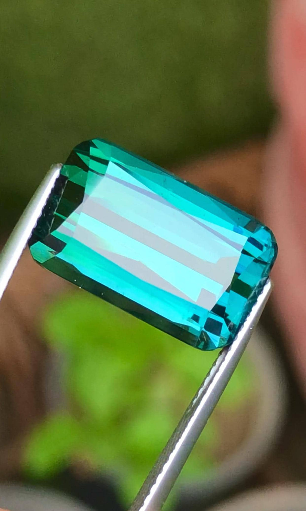 Blue Tourmaline 12.50 Carat Cushion Cut – Afghanistan Gemstone
