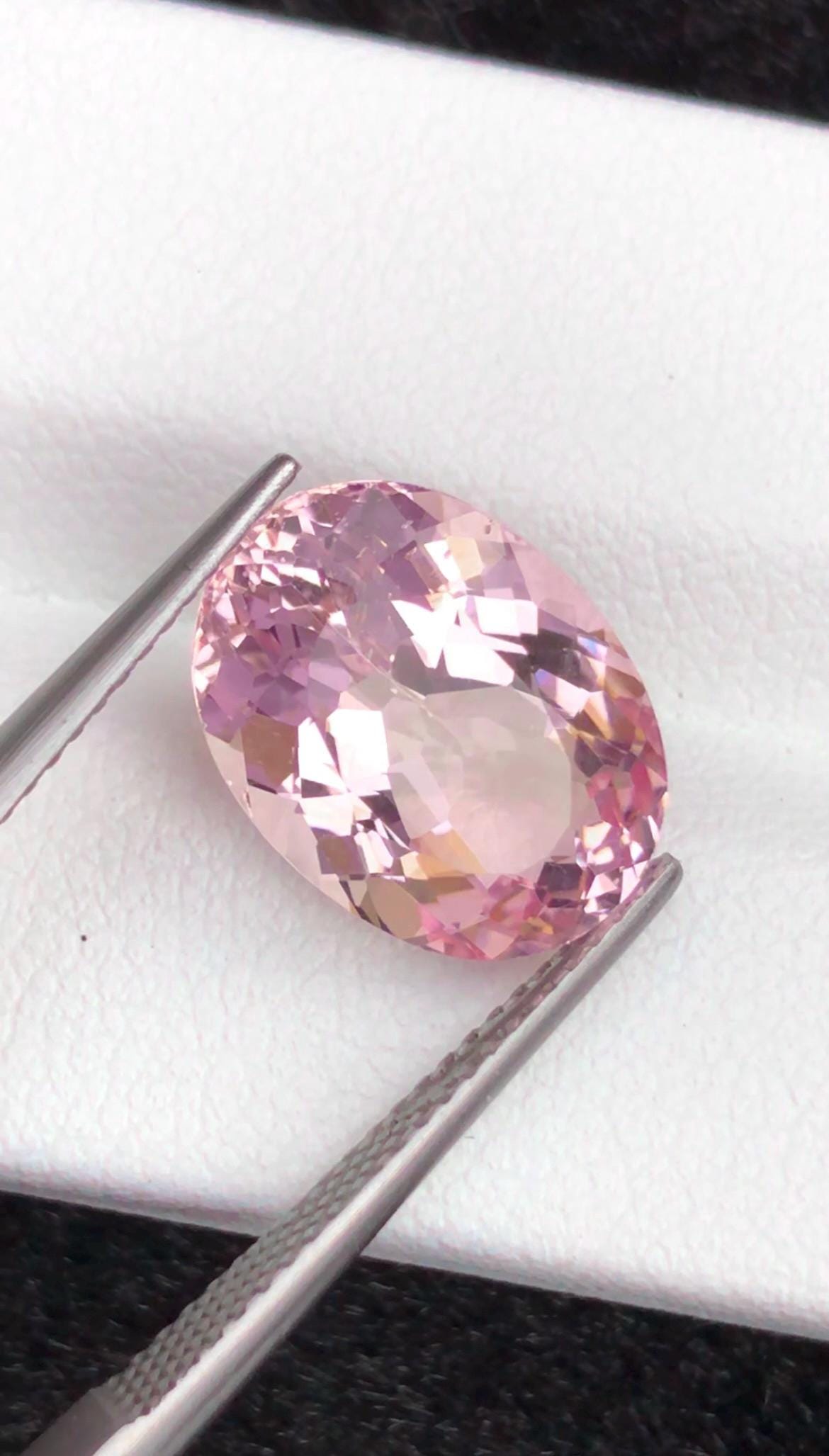 Pink Morganite 5.50ct Oval Cut – From Pakistan