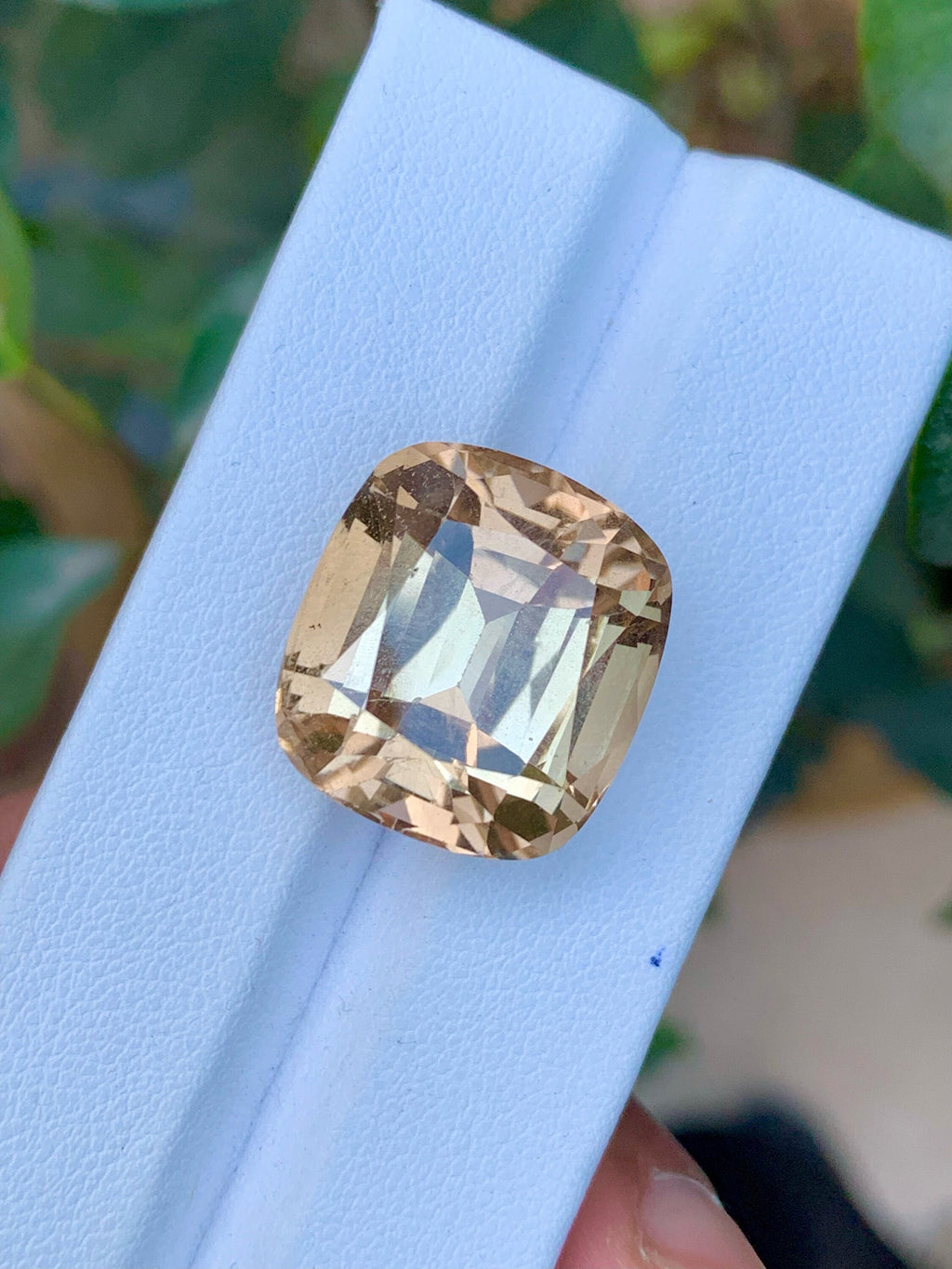 Golden Yellow Topaz: 34.45 CT Cushion Cut Loose Gemstone