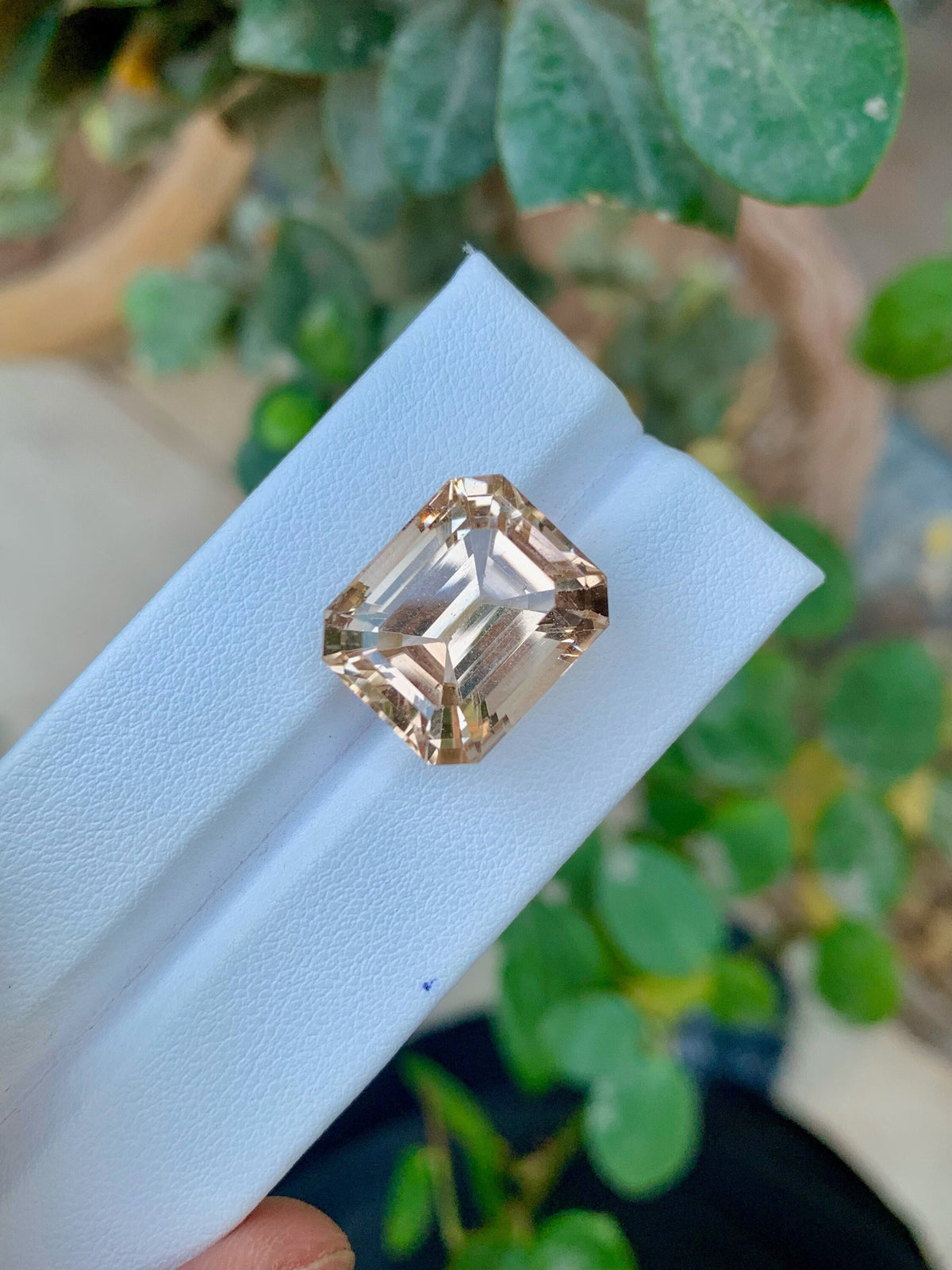 Unheated Yellow Topaz Gemstone: Emerald Cut, 25.95 CT, November Birthstone