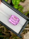 Deep Pink Kunzite Gemstone: 42.55 CT Cushion Cut, Afghanistan Origin