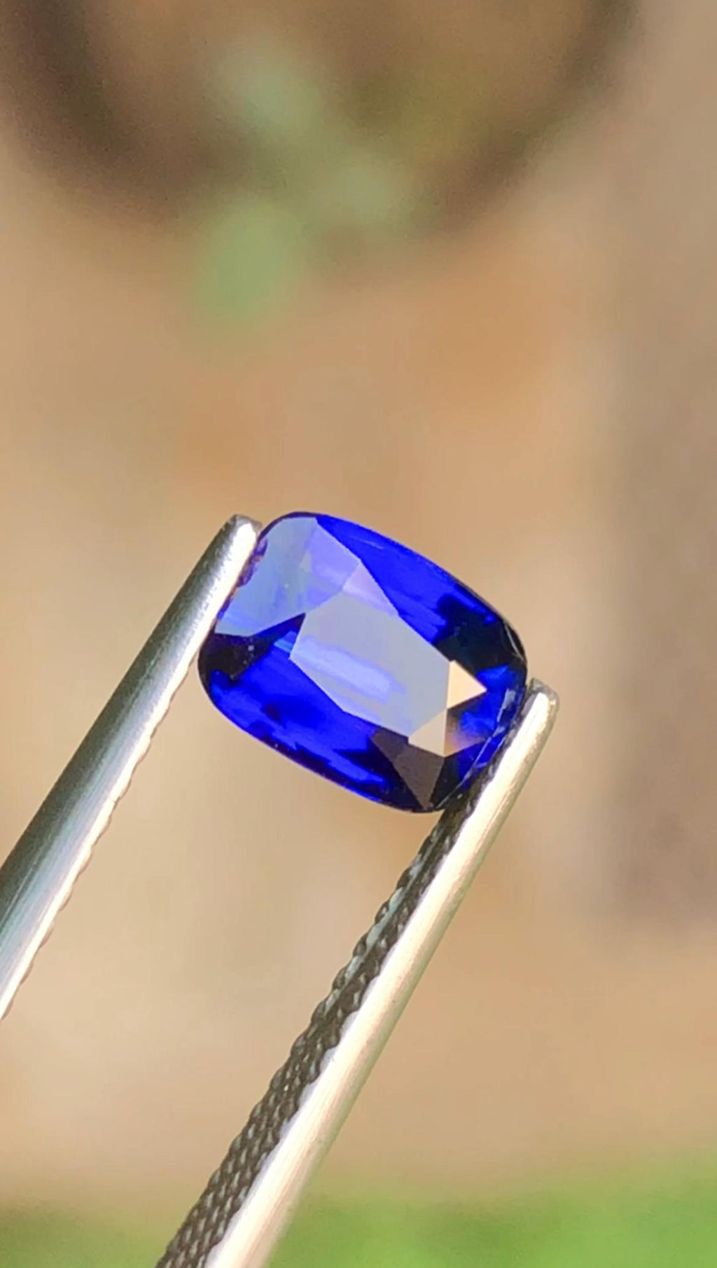 Royal Blue Sapphire 1.03ct Cushion Cut with Certificate – Madagascar Origin