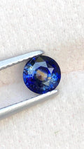 Blue Sapphire 1.24 ct Round Cut • Sri Lanka With Certificate