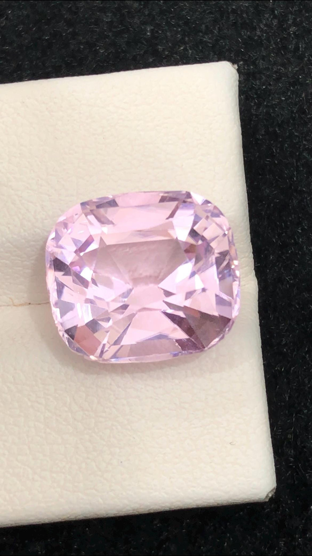 Natural Pink Kunzite Cushion Cut Gemstone – 10.45 Carats from Afghanistan