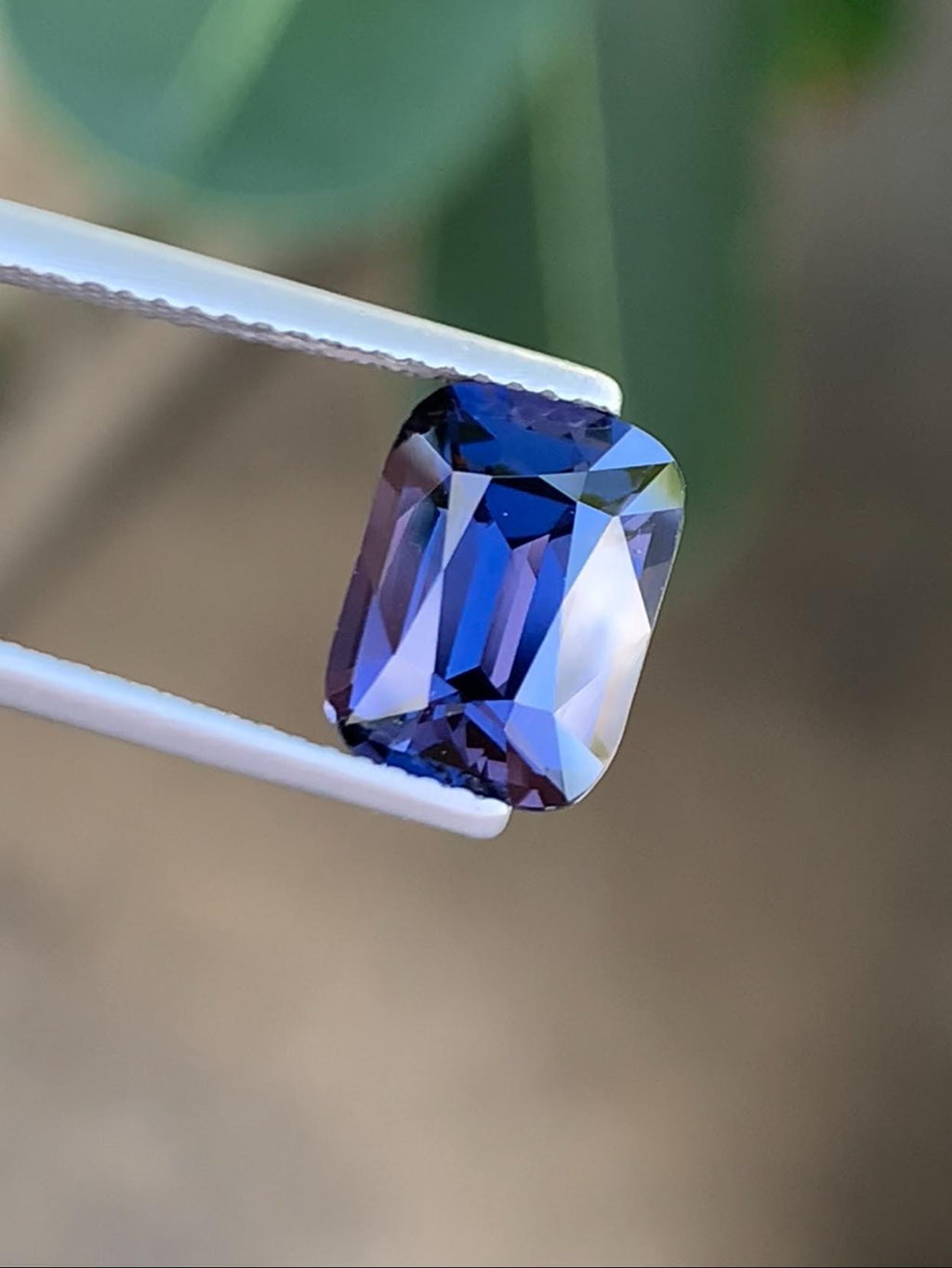 3.70ct Cobalt Blue Spinel Gemstone: Rare Deep Blue Gem