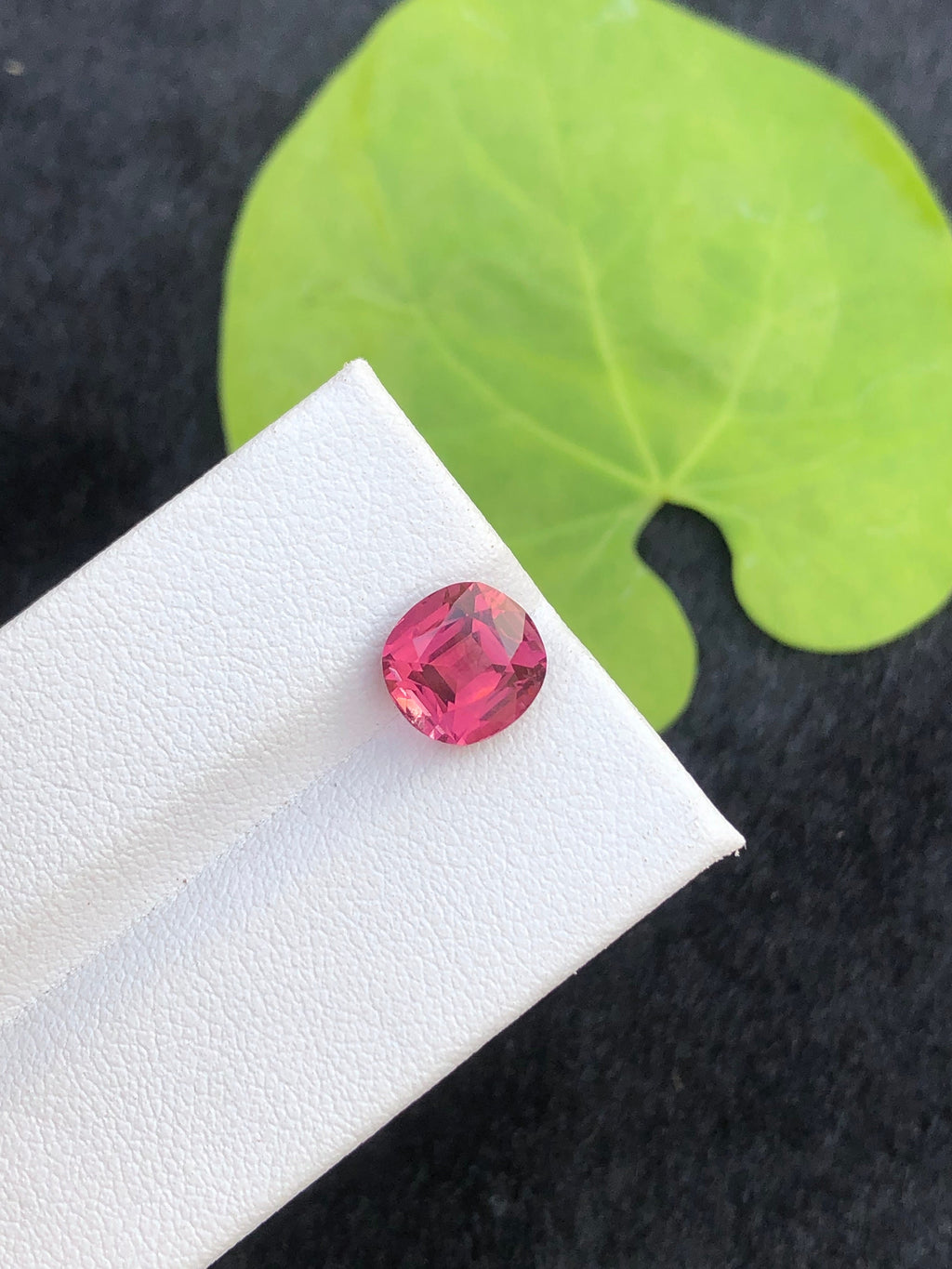 Natural Pink Tourmaline Gemstone: 2.90 CT Cushion Cut Stone