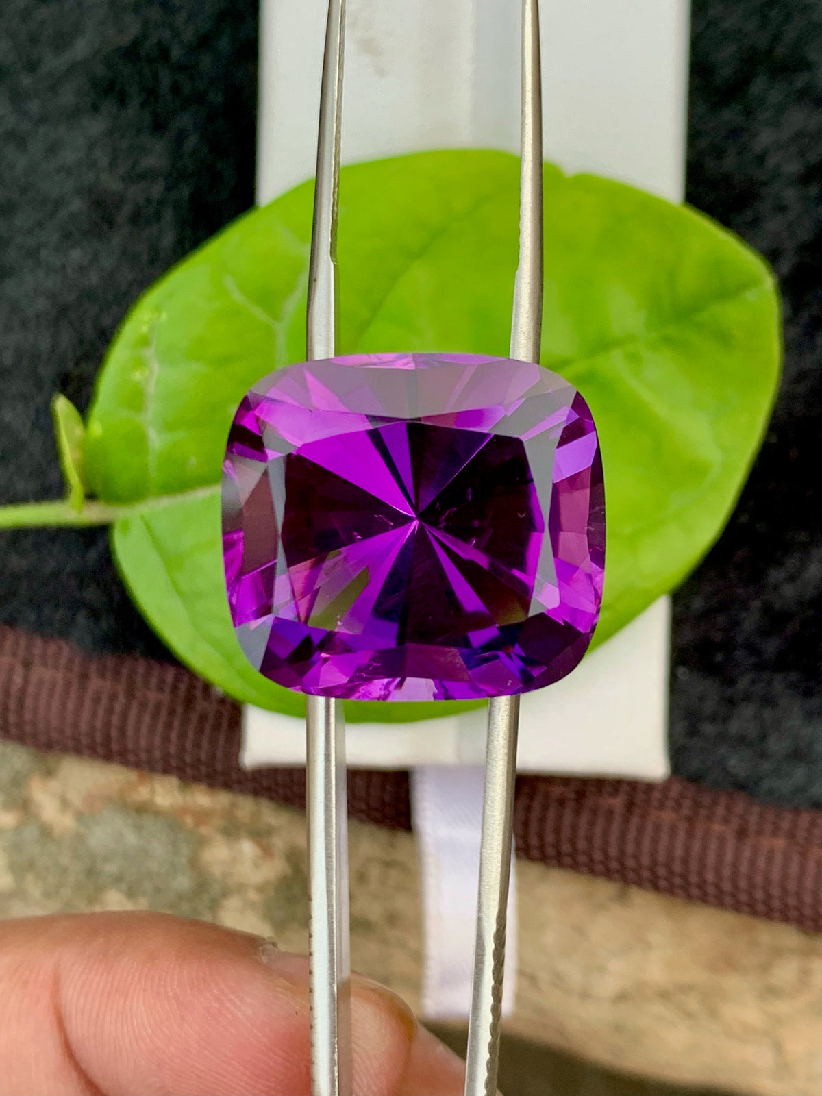 Fancy Cut Amethyst Loose Gemstone - 31.35 carats